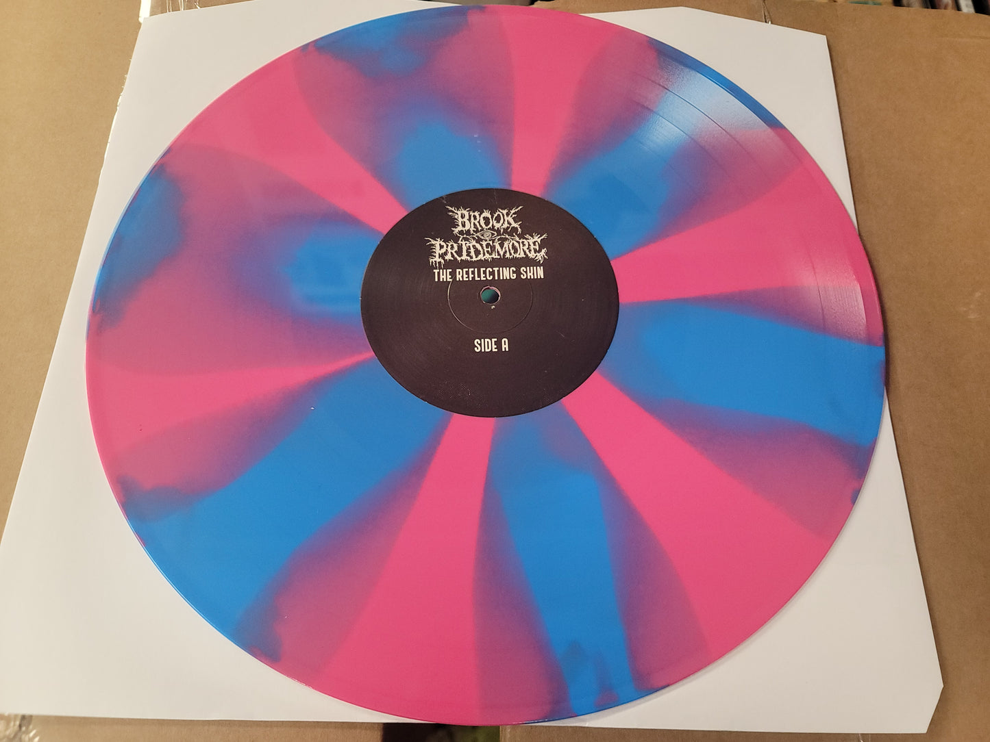 Brook Pridemore - The Reflecting Skin LP record (colored vinyl)