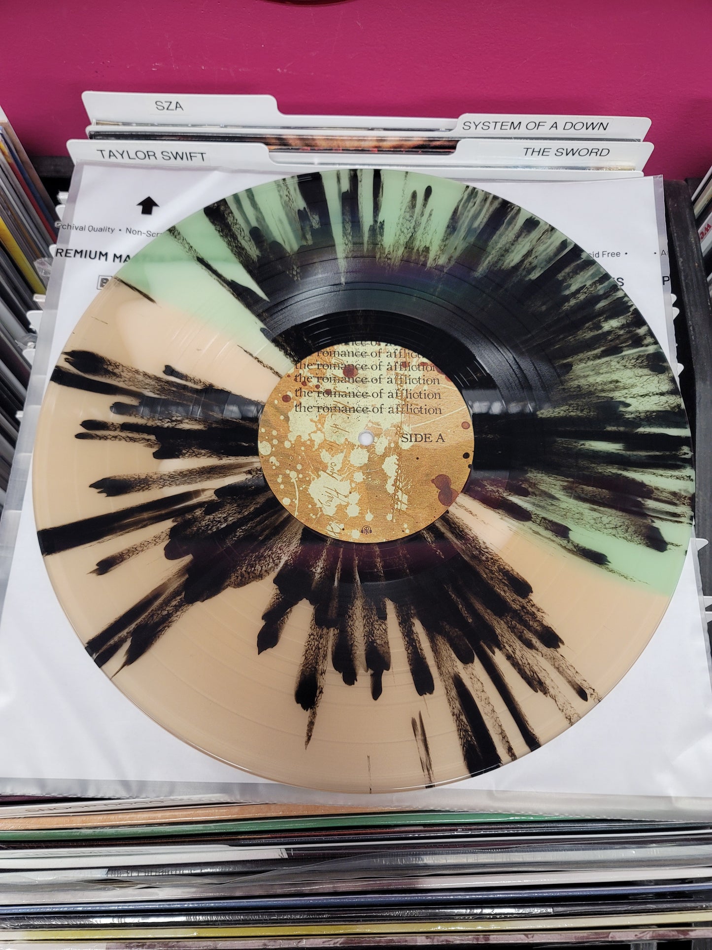 USED: SeeYouSpaceCowboy - The Romance of Affliction LP (colored vinyl)