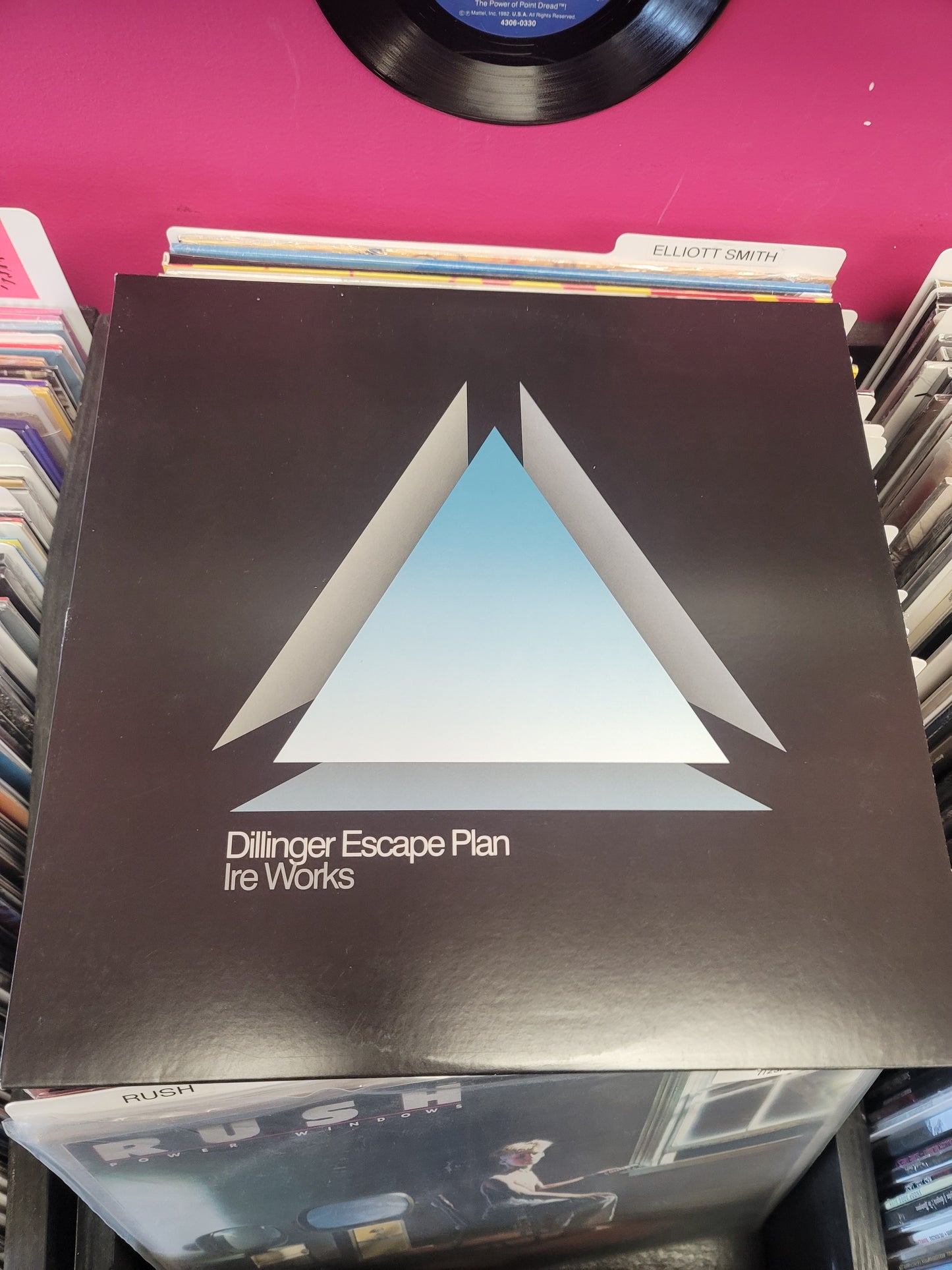 USED: Dillinger Escape Plan - Ire Works LP record (blue vinyl)