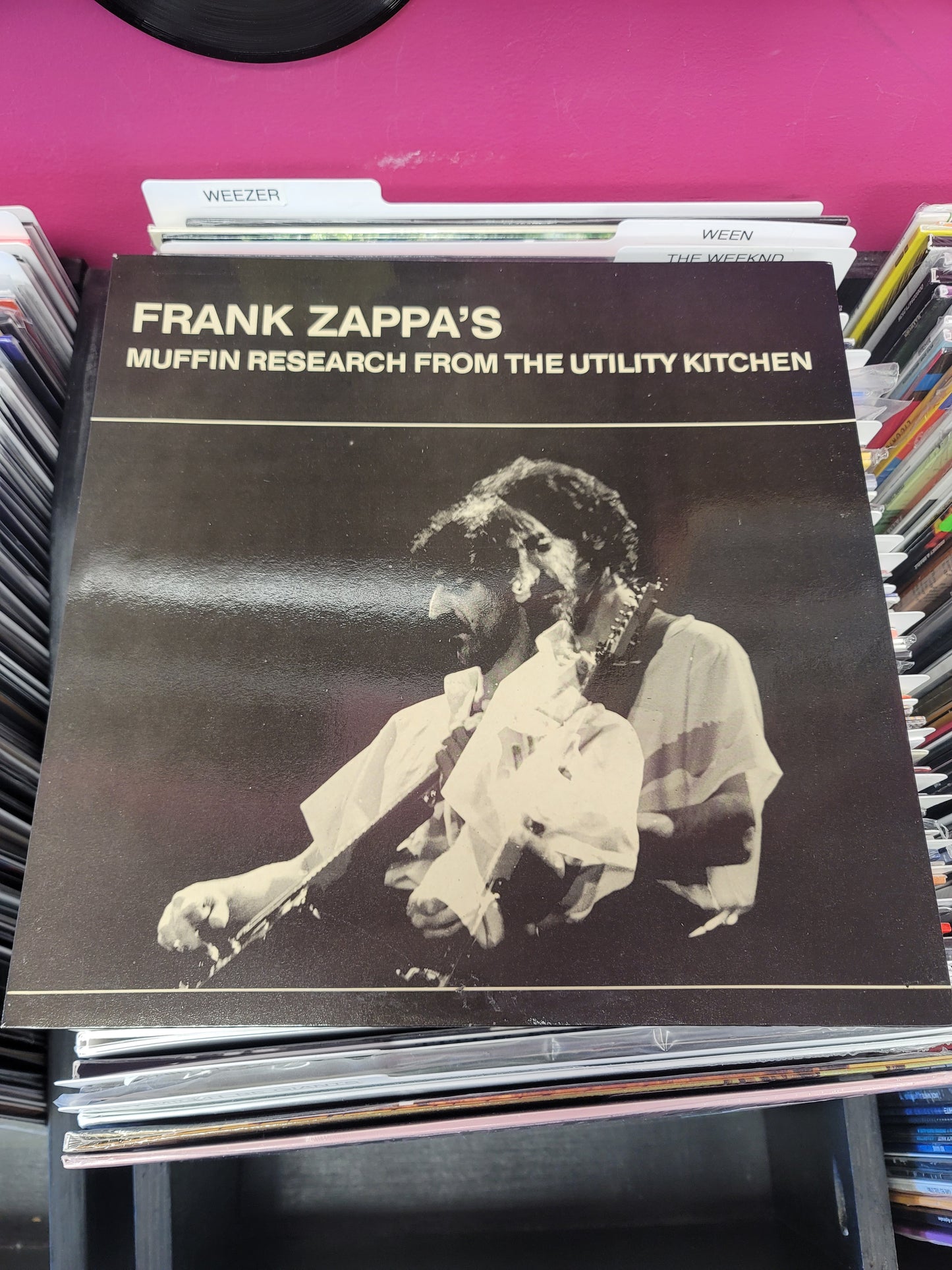 USED: Frank Zappa - Muffin Research From The Utility Kitchen LP vinyl record