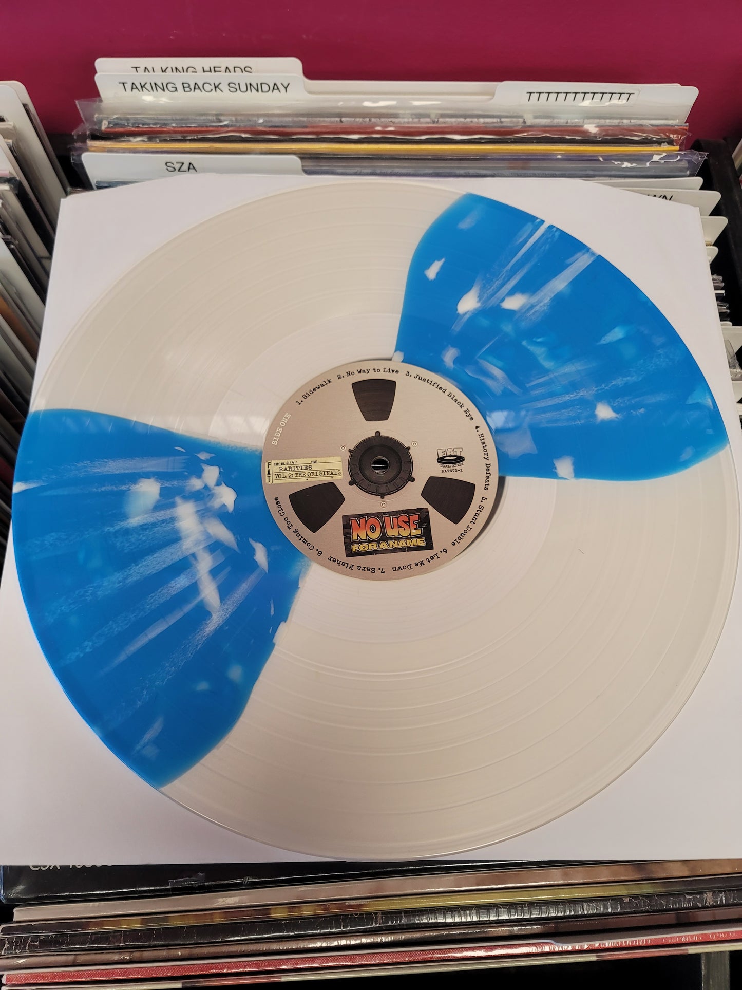 USED: No Use For A Name - Rarities, Vol. 2 LP record (colored vinyl)