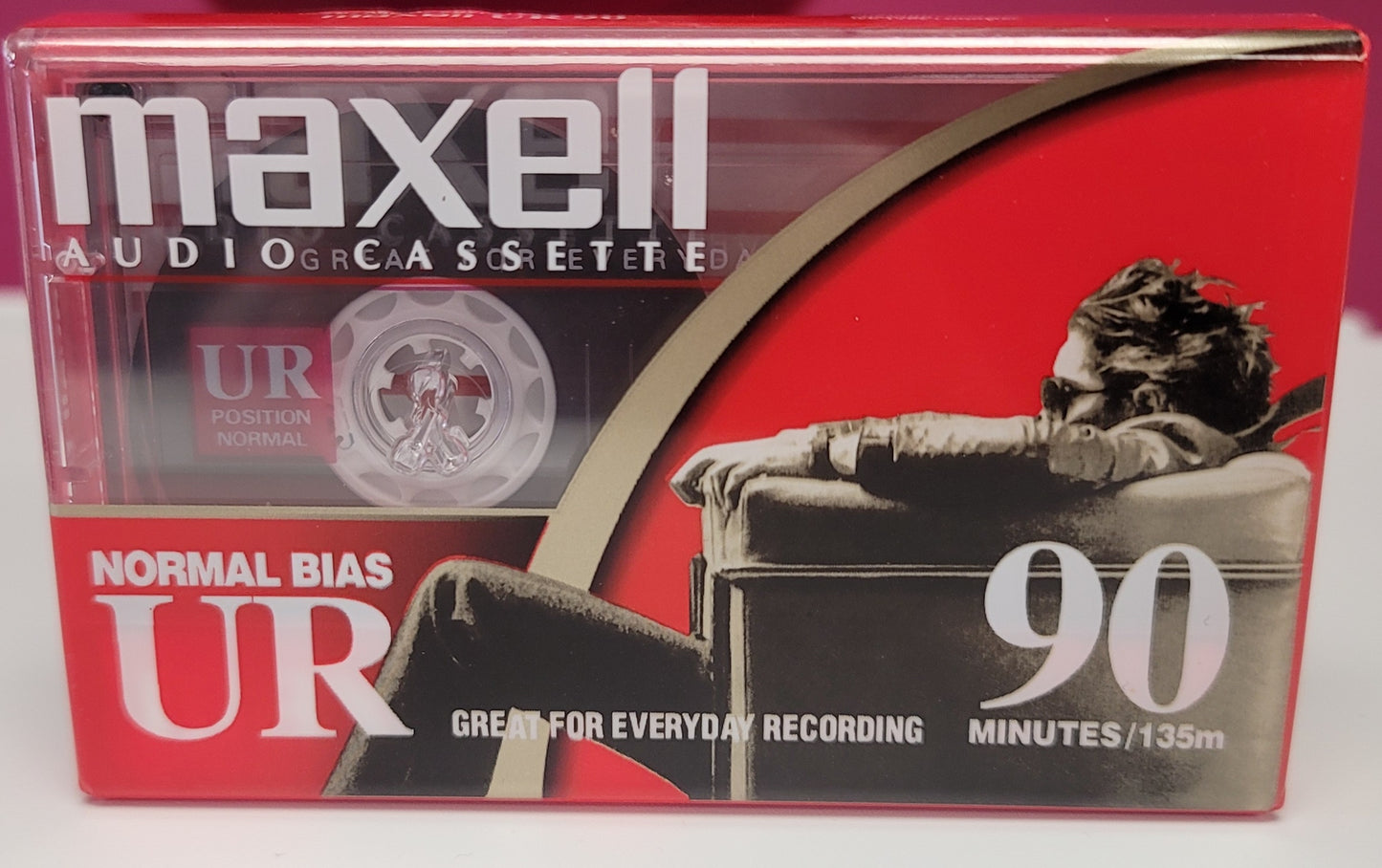 Maxell UR90 blank cassette tape