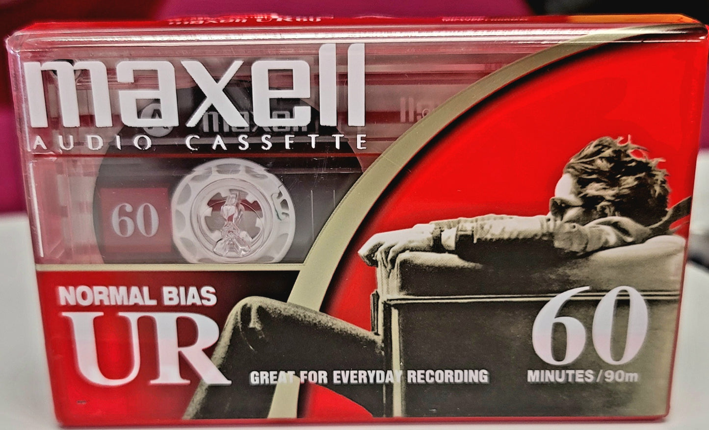 Maxell UR60 blank cassette tape