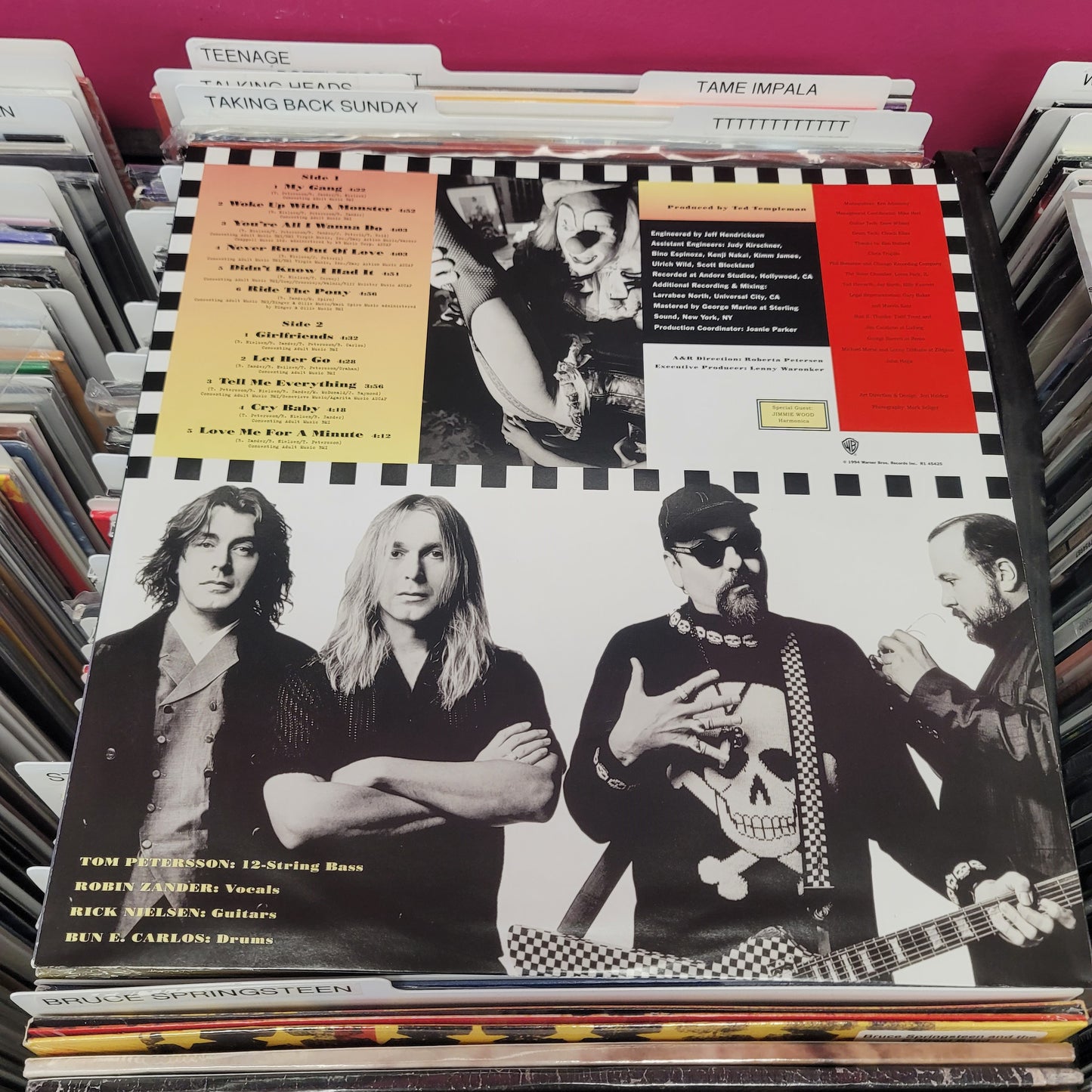USED: Cheap Trick - Woke Up With A Monster LP vinyl record (2017 reissue)