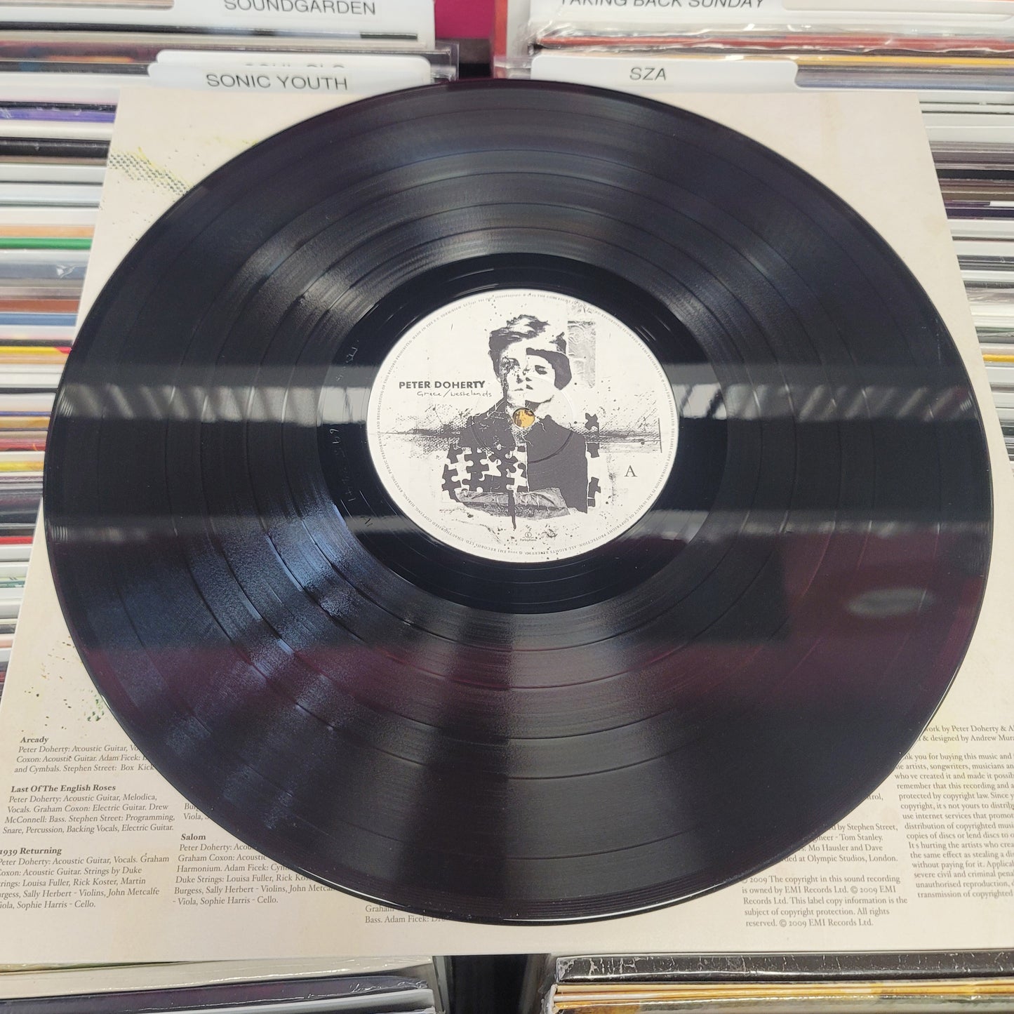 USED: Peter Doherty - Grace/Wastelands LP vinyl record