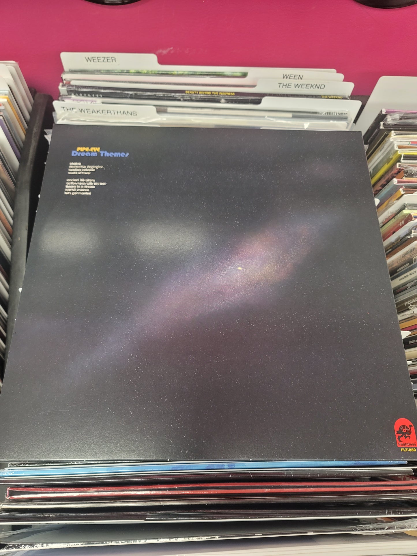 USED: Pipe-Eye - Dream Themes LP record (coke bottle clear vinyl)