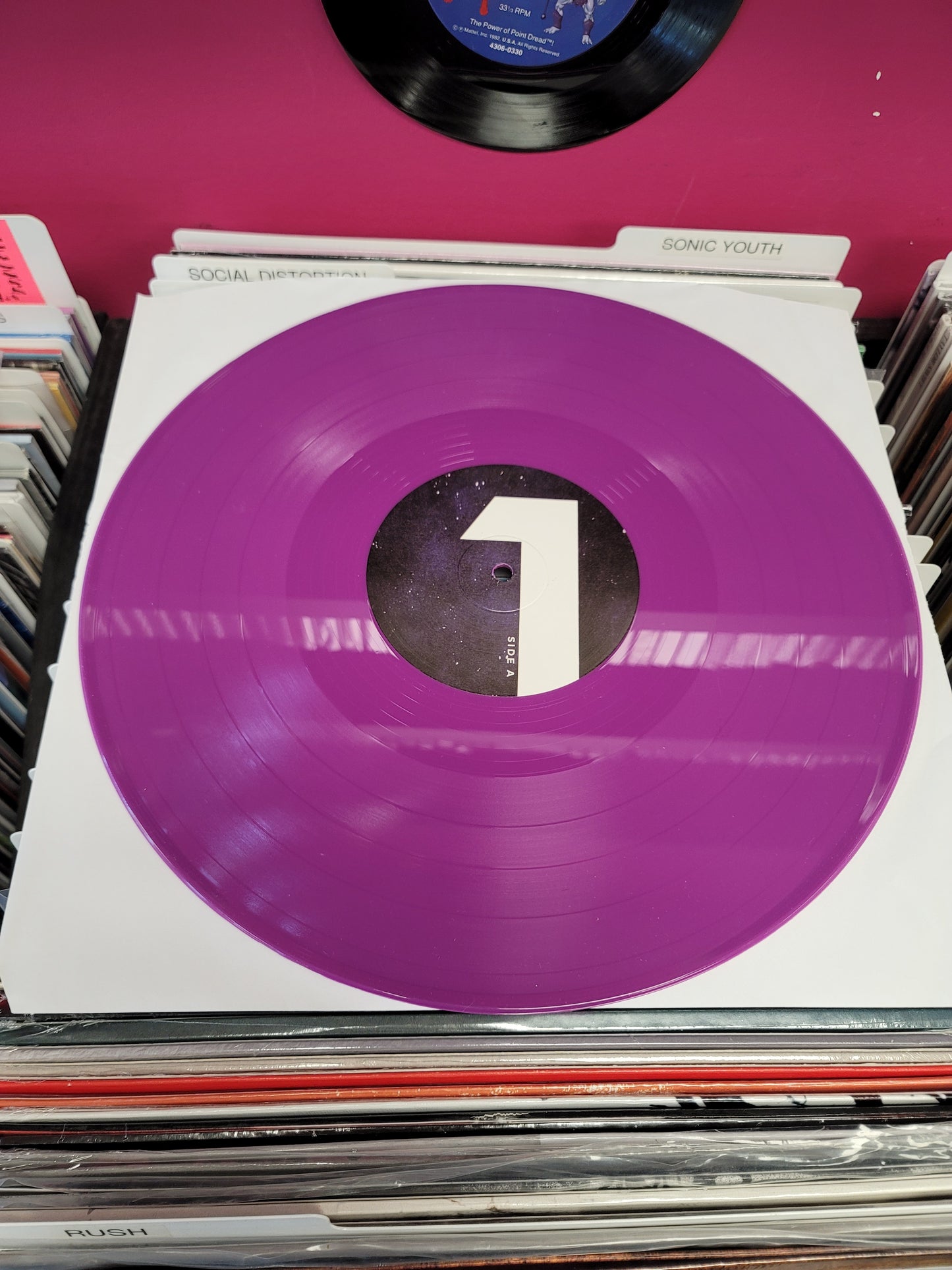 USED: Everyone Dies In Utah - Seeing Clearly LP record (purple vinyl)