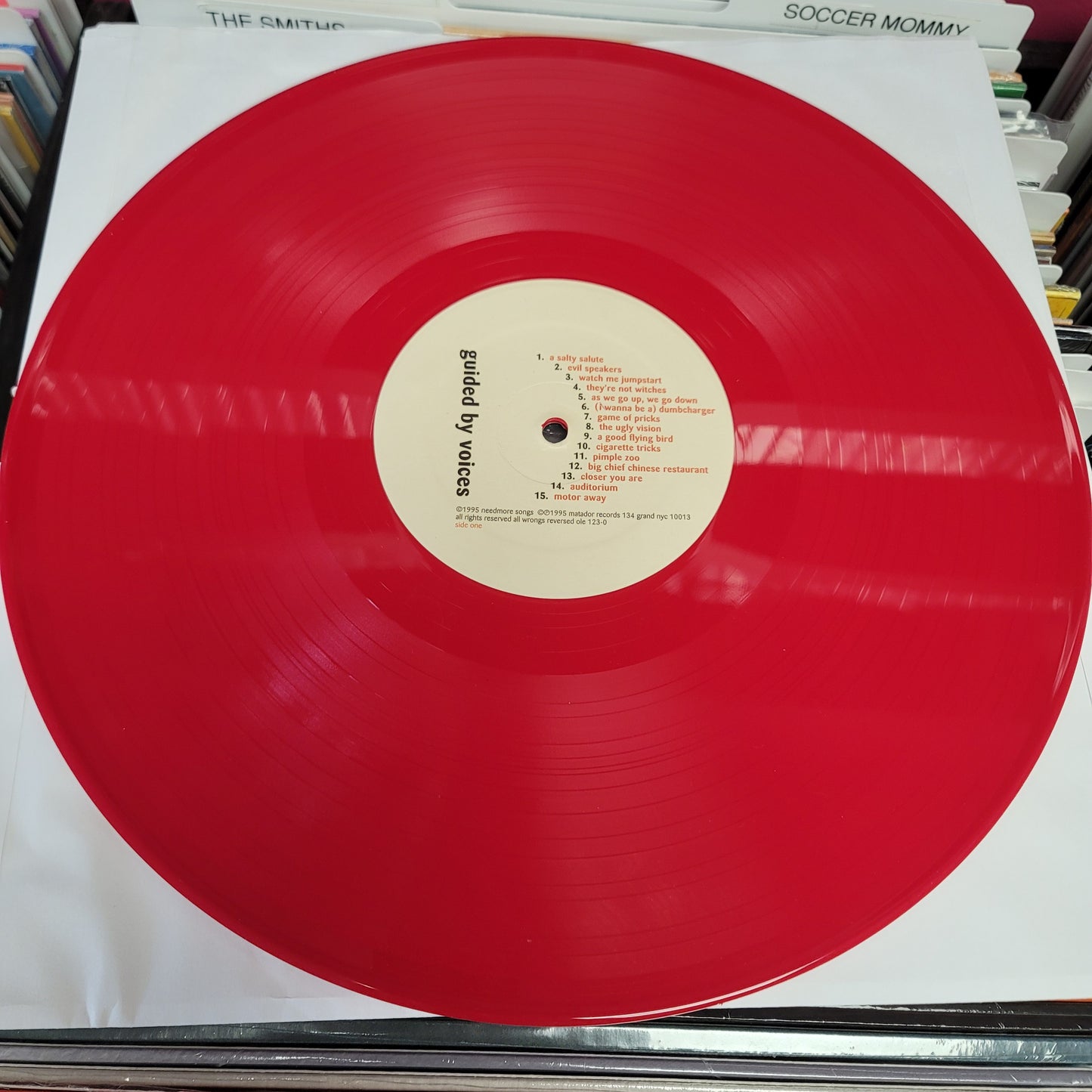 USED: Guided By Voices - Alien Lanes LP record (red vinyl)