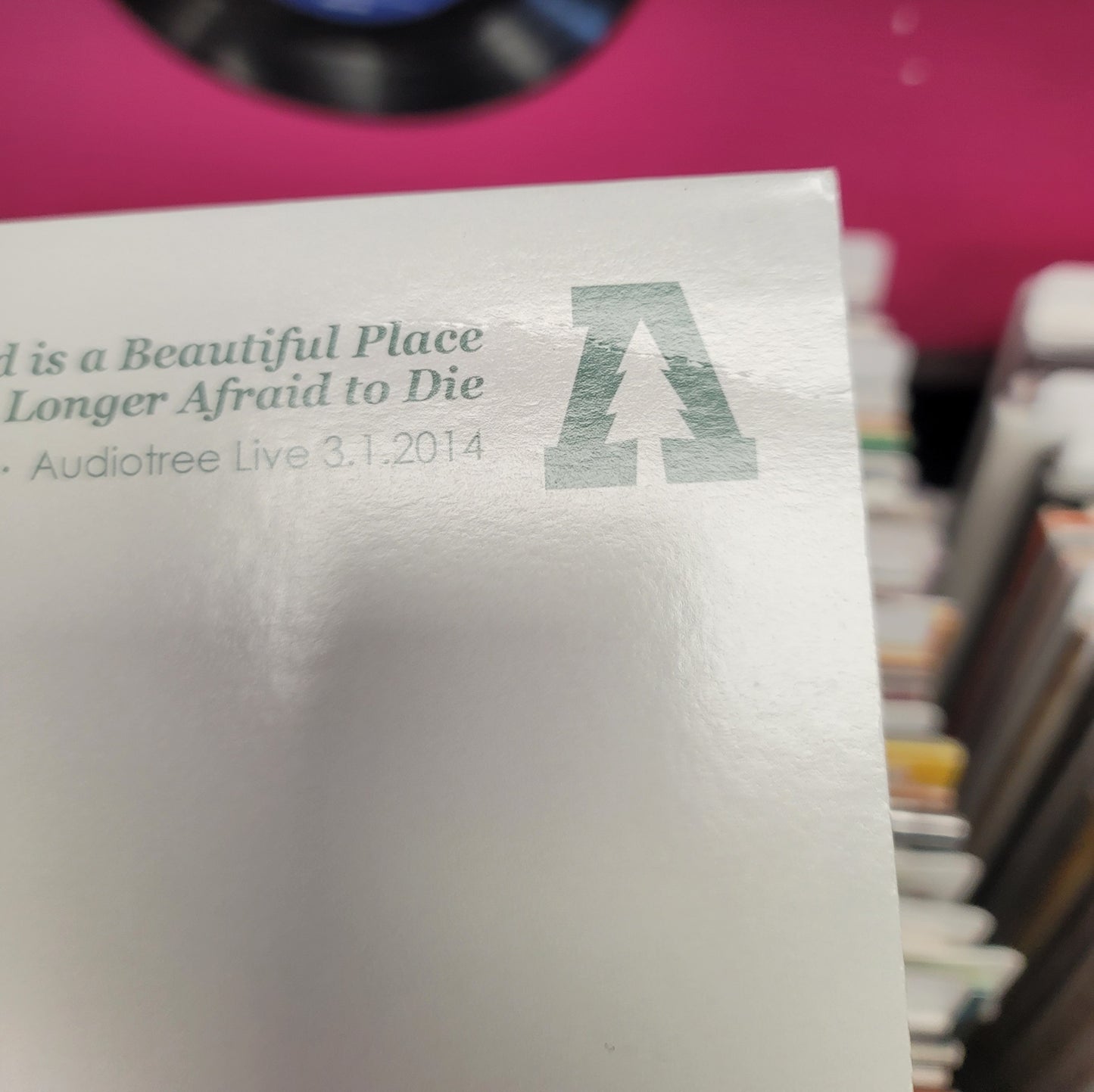 USED: The World Is A Beautiful Place... - Audiotree Live LP record (colored vinyl)