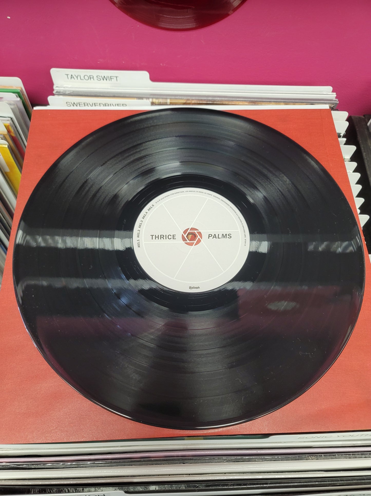 USED: Thrice - Palms LP vinyl record