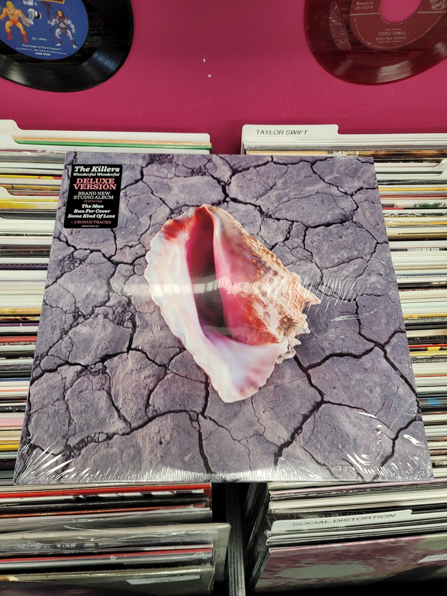 USED: The Killers - Wonderful Wonderful (deluxe edition) LP vinyl record