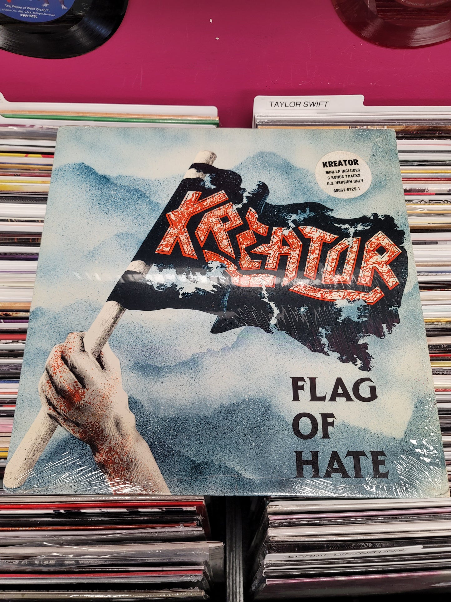 USED: Kreator - Flag of Hate 12" vinyl EP