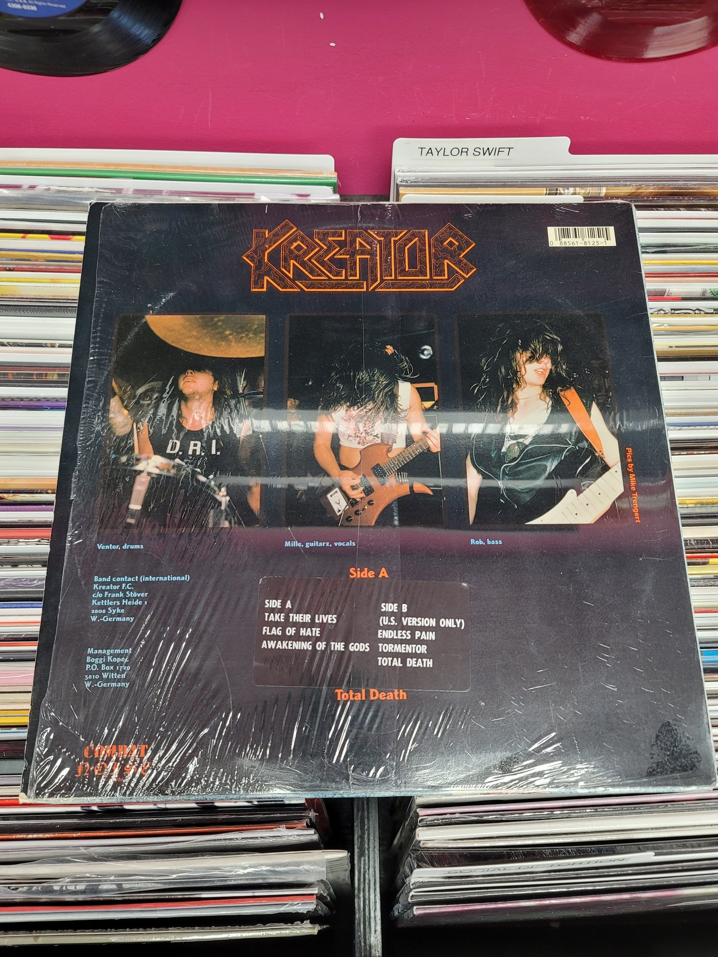 USED: Kreator - Flag of Hate 12" vinyl EP