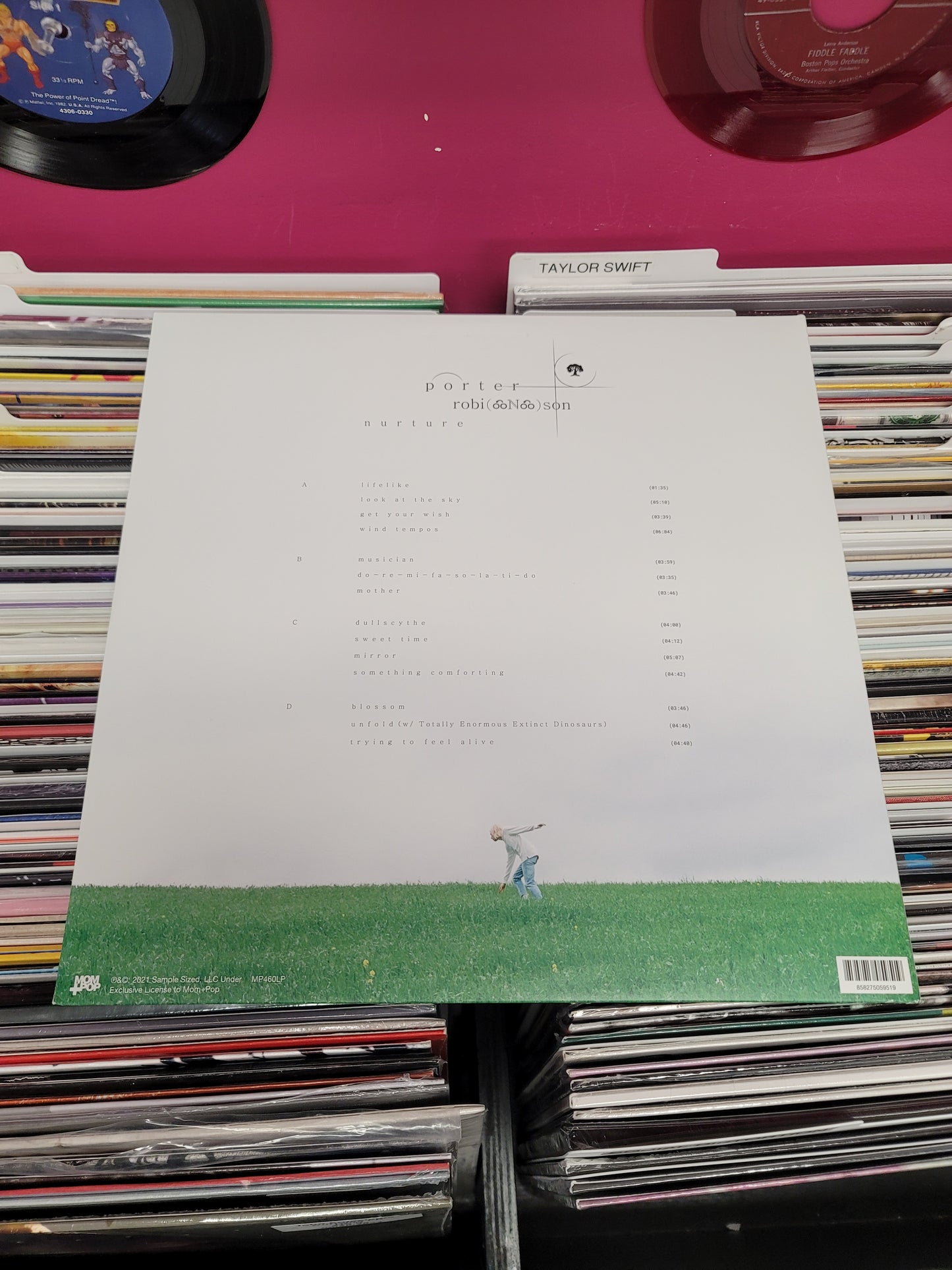 USED: Porter Robinson - Nurture LP record (white vinyl)