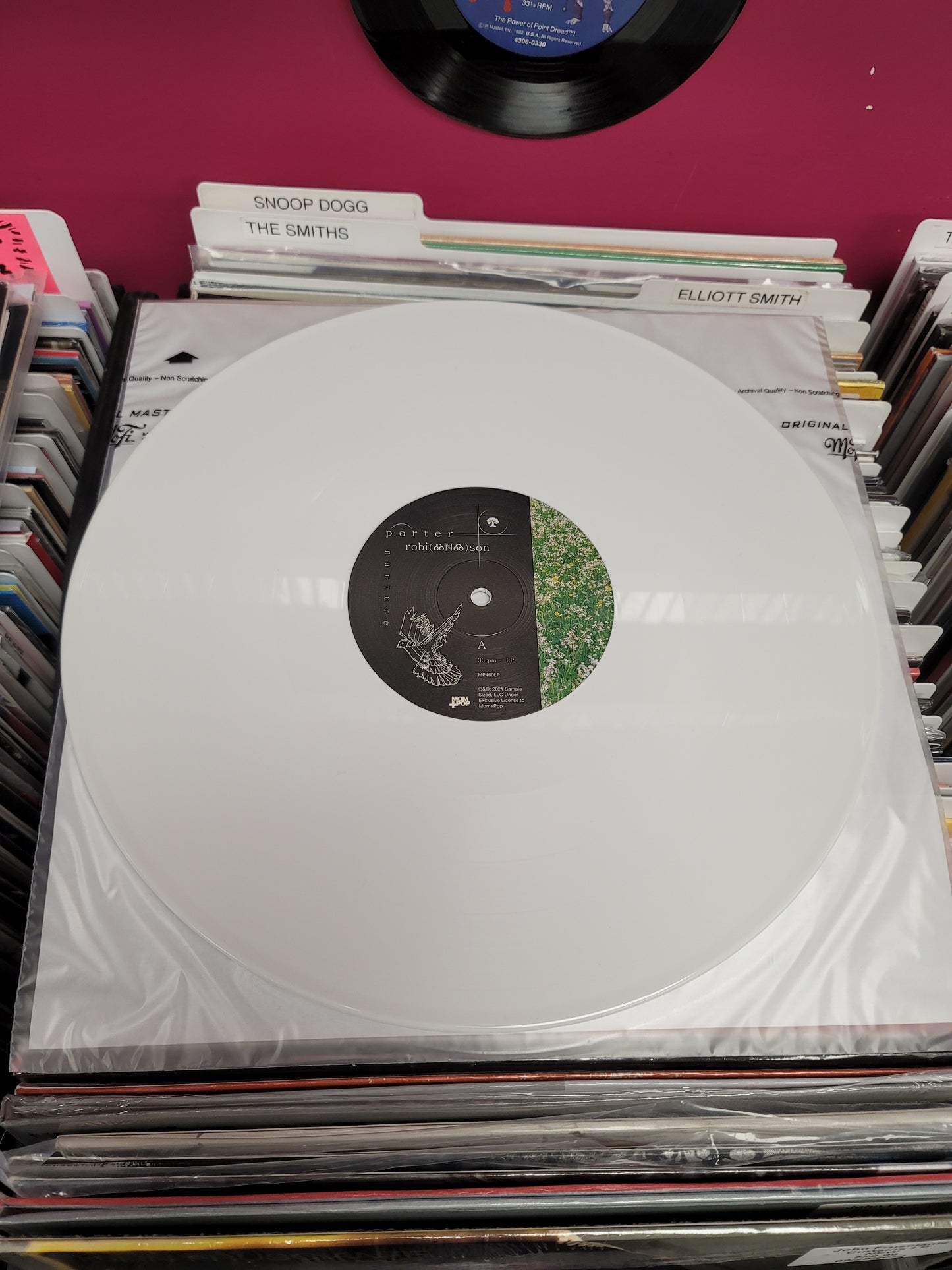 USED: Porter Robinson - Nurture LP record (white vinyl)