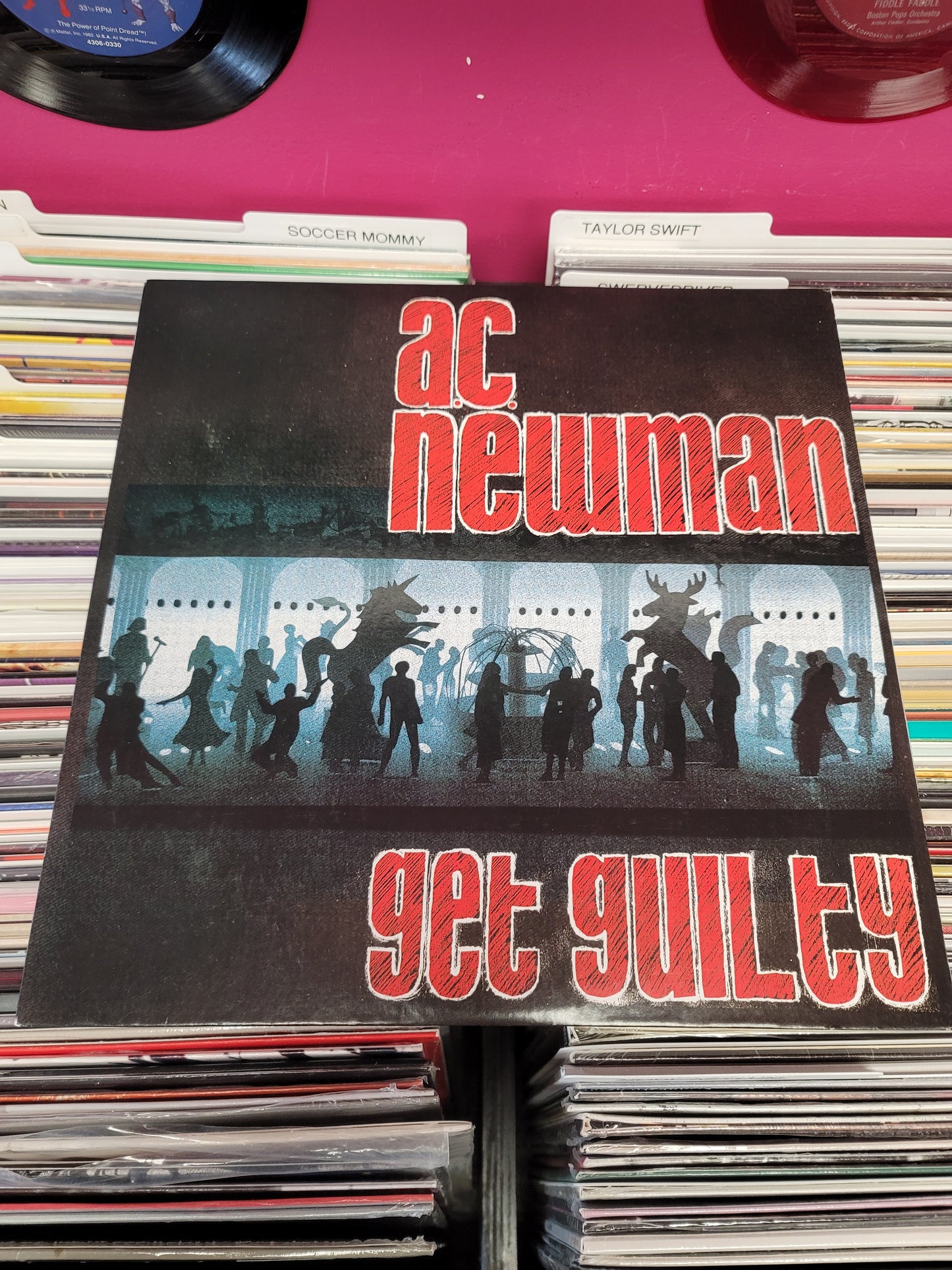 USED: A.C. Newman - Get Guilty LP vinyl record