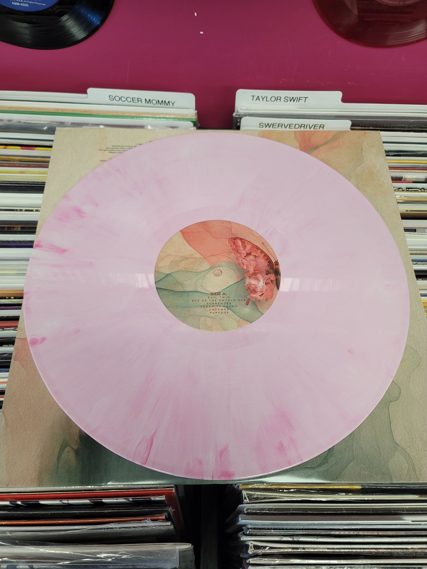 USED: Lindsey Stirling - Duality LP record (pink vinyl)