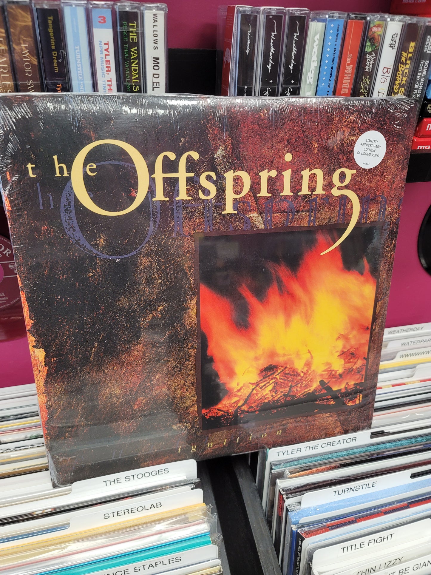 USED: The Offspring - Ignition LP record (marigold vinyl)