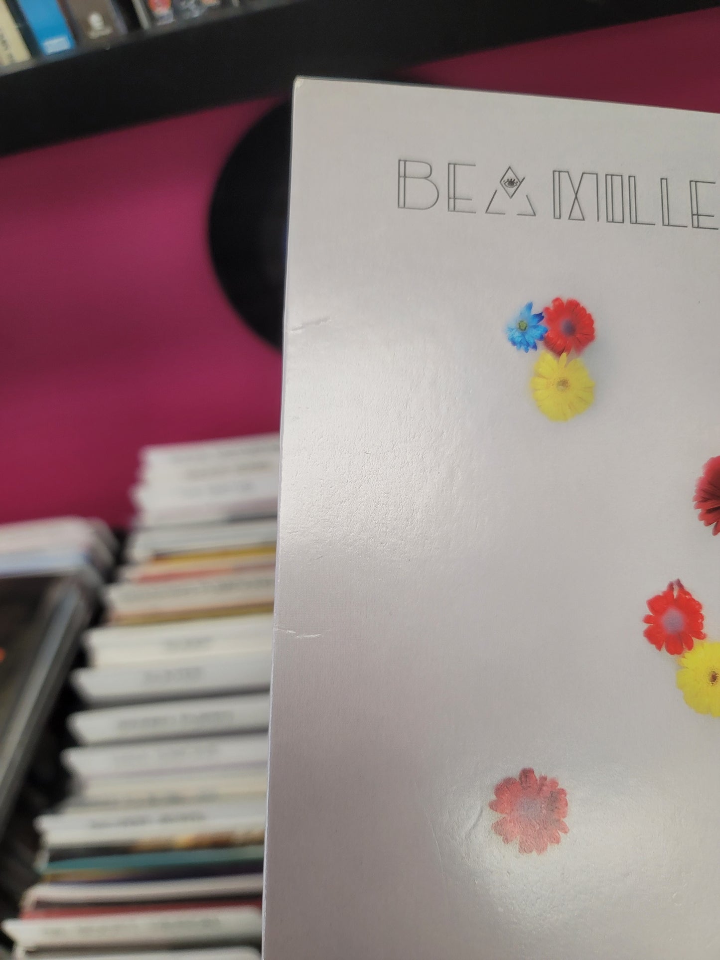 USED: Bea Miller - Aurora LP record (clear vinyl w/ splatter)