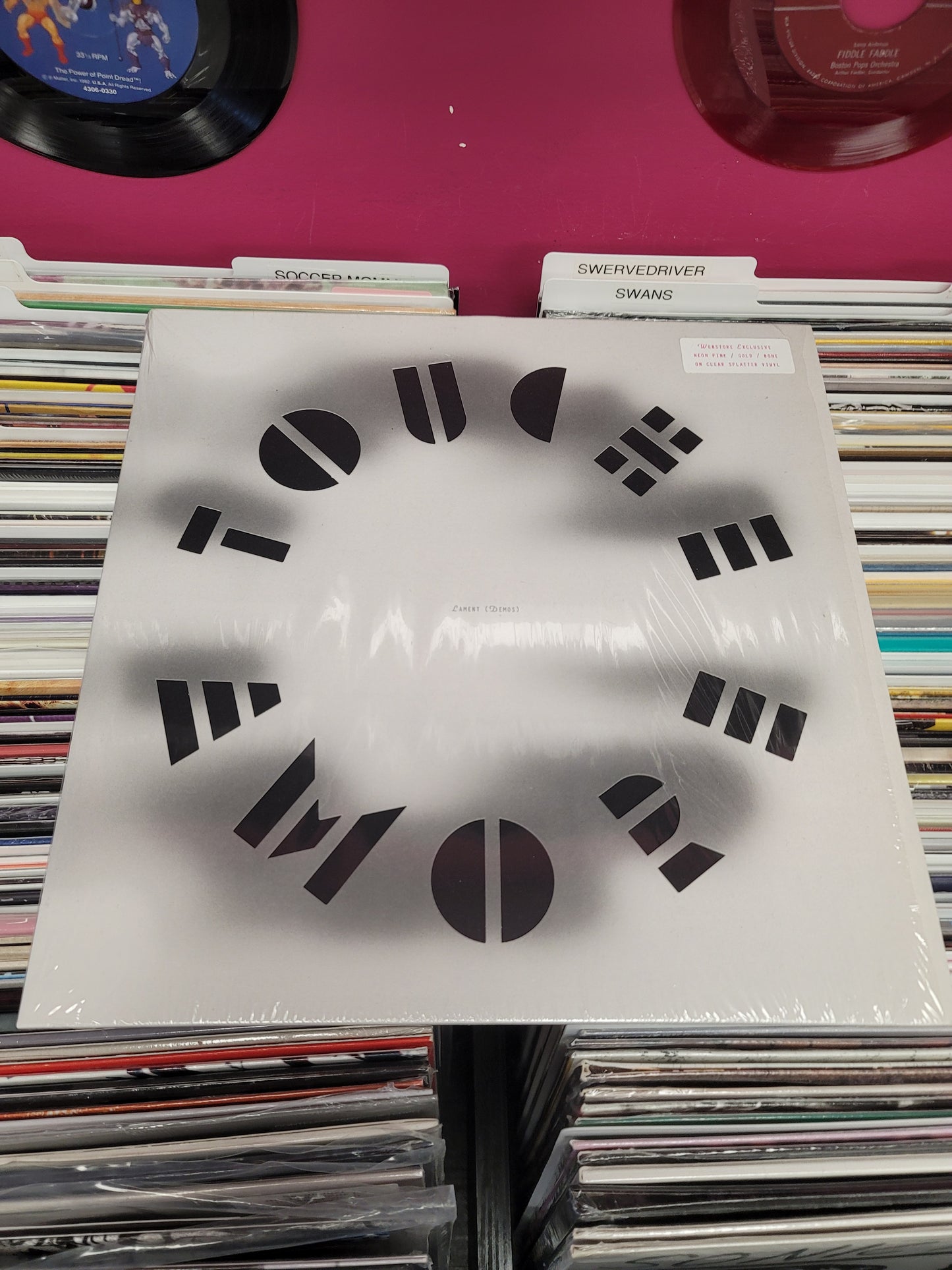 USED: Touché Amoré - Lament Demos LP record (splatter vinyl)