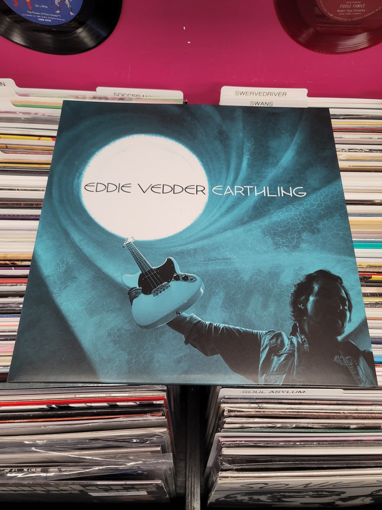 USED: Eddie Vedder - Earthling LP vinyl record