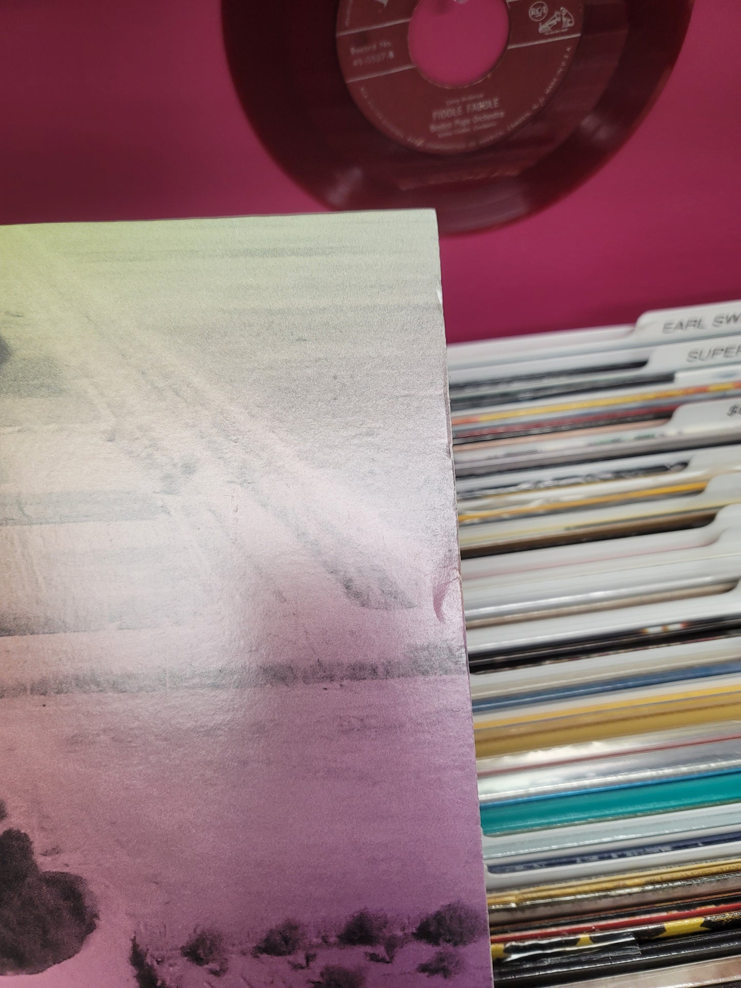 USED: Stormlight - Natoma LP record (grey / pink vinyl)
