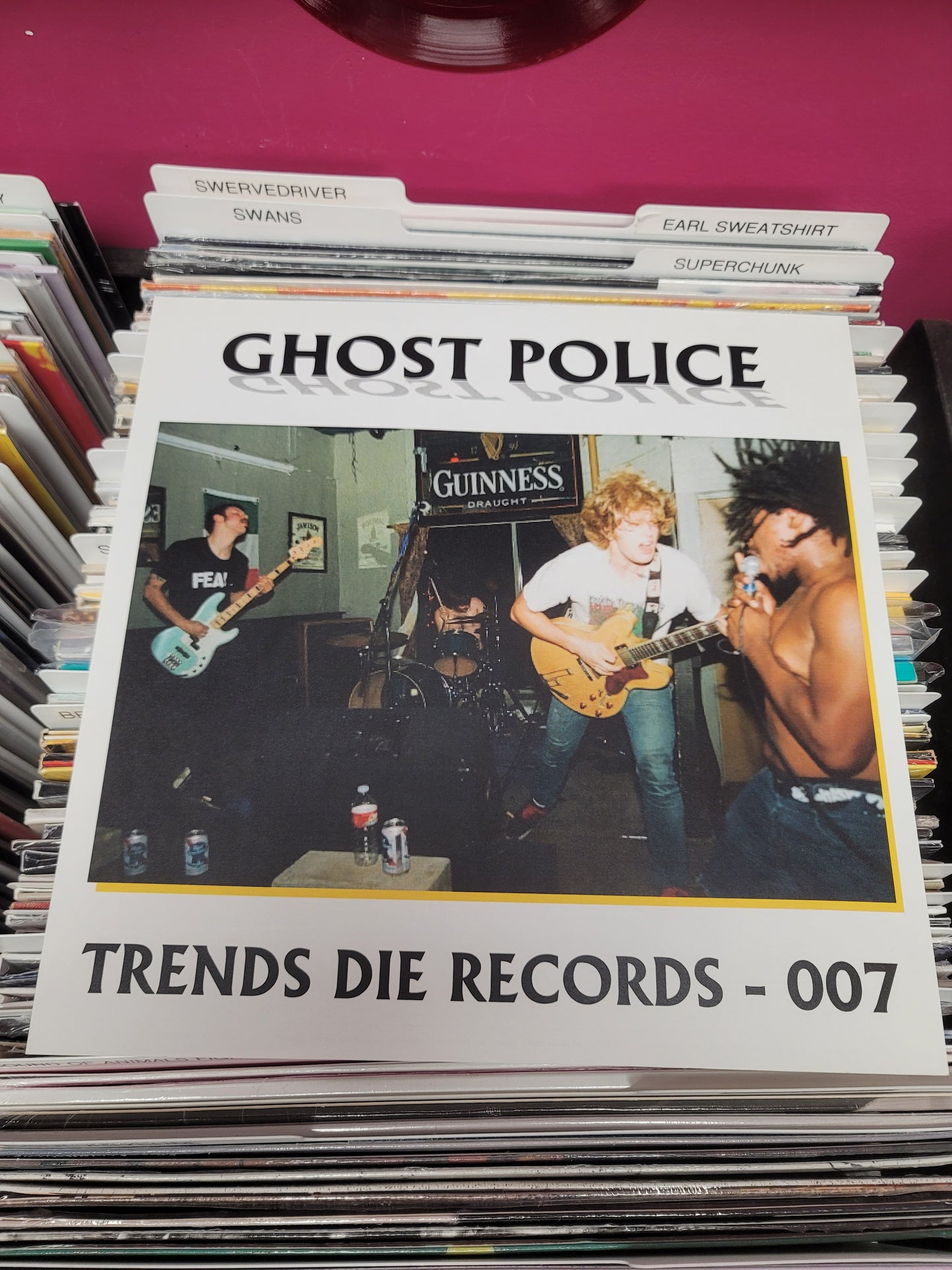 USED: Ghost Police - self-titled LP vinyl record