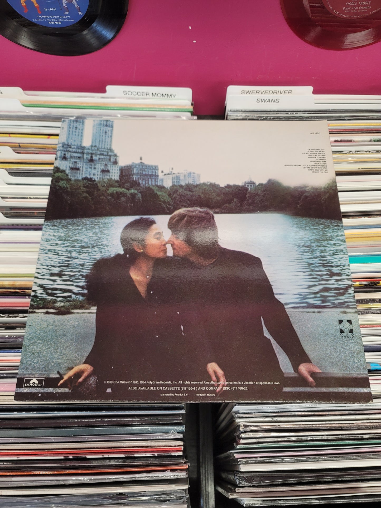 USED: John Lennon & Yoko Ono - Milk and Honey LP vinyl record