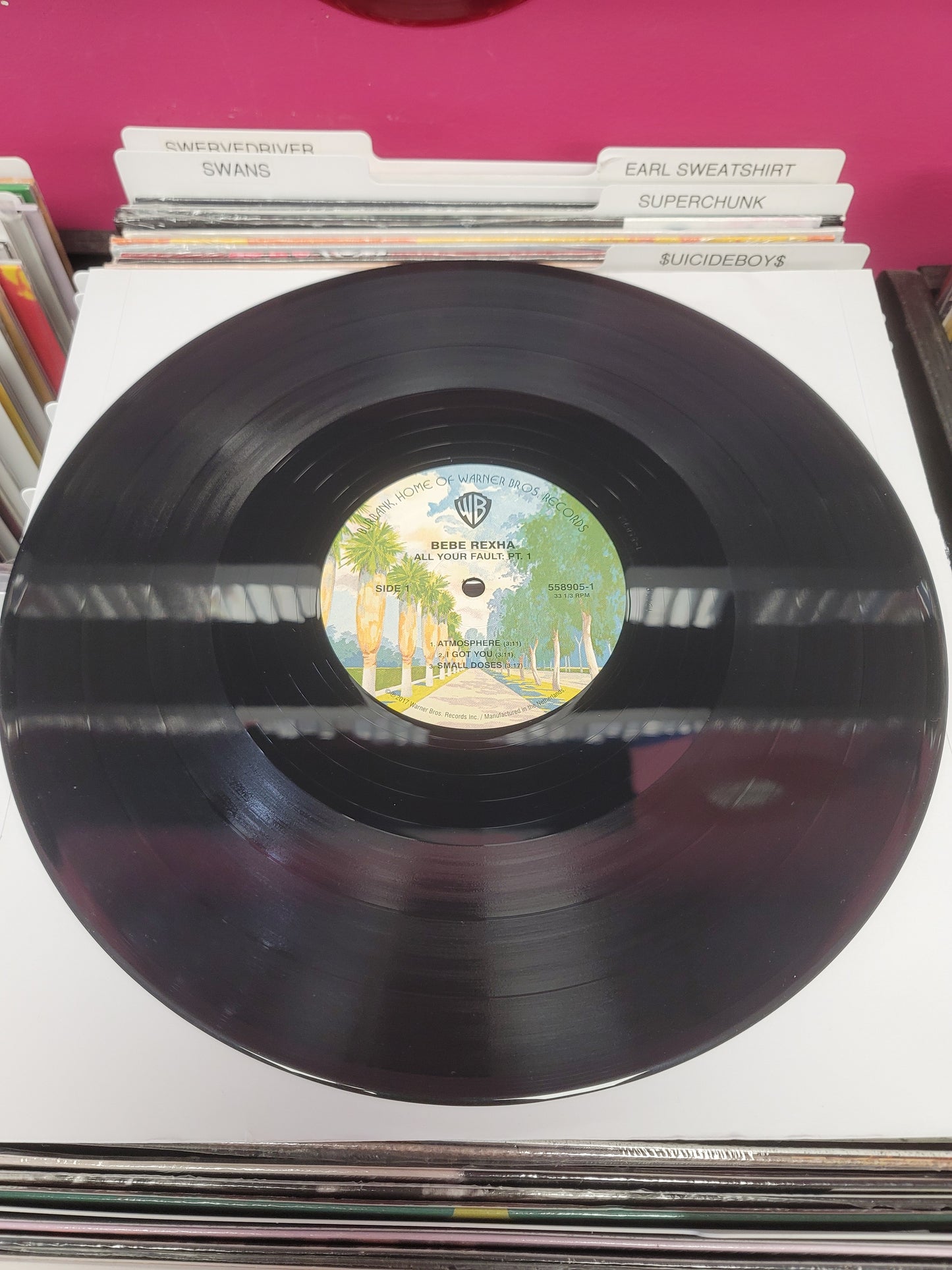 USED: Bebe Rexha - All Your Fault: Part One 12" vinyl EP