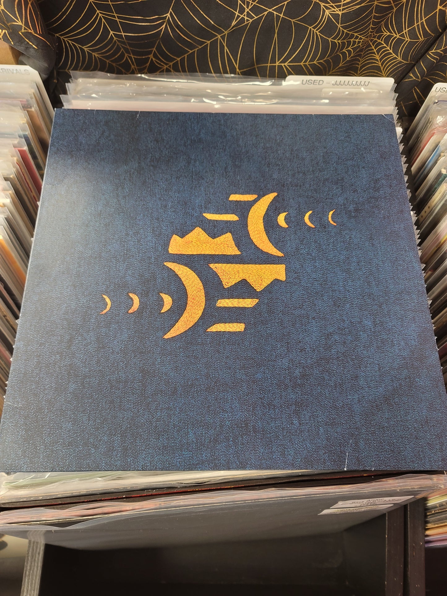 USED: Zac Clark - self-titled LP record (silver vinyl)
