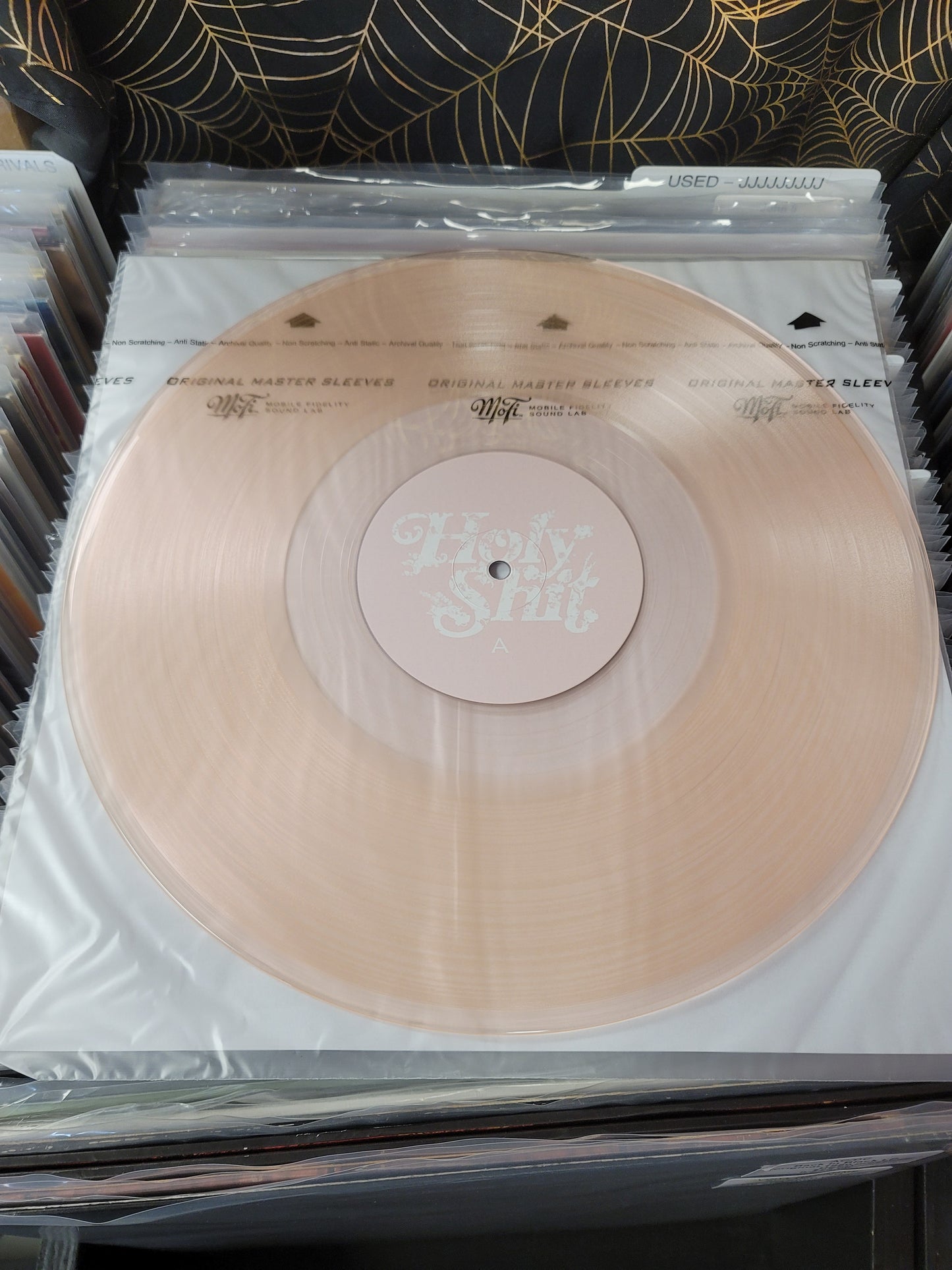 USED: Zac Clark - Holy Shit LP record (pink vinyl)
