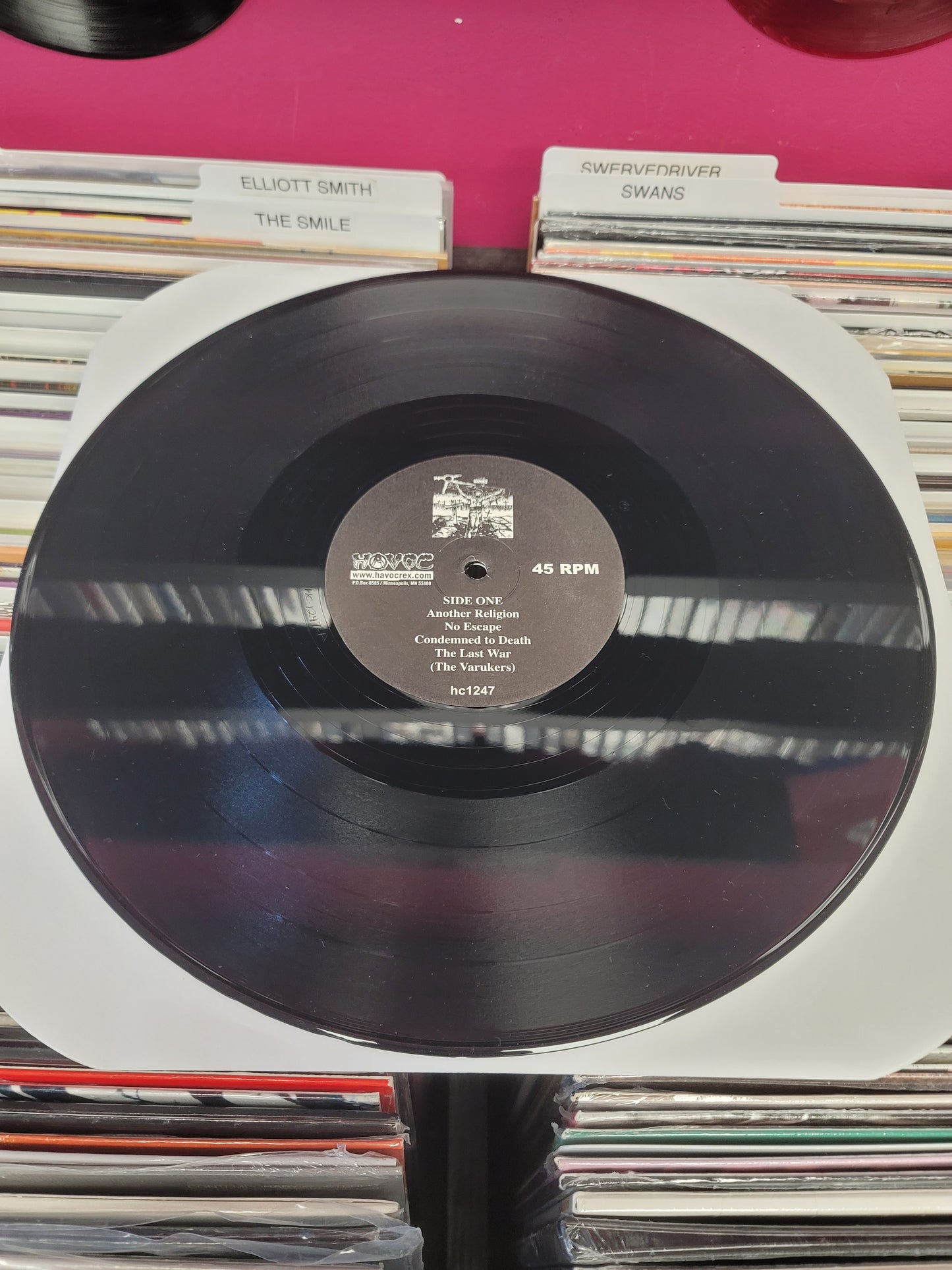 USED: The Varukers - Another Religion, Another War LP vinyl record