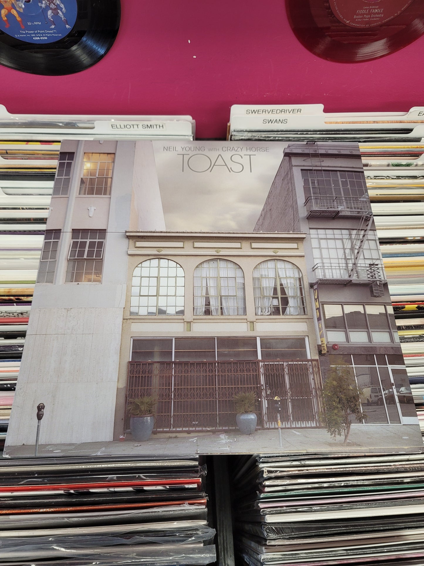 USED: Neil Young & Crazy Horse - Toast LP vinyl record