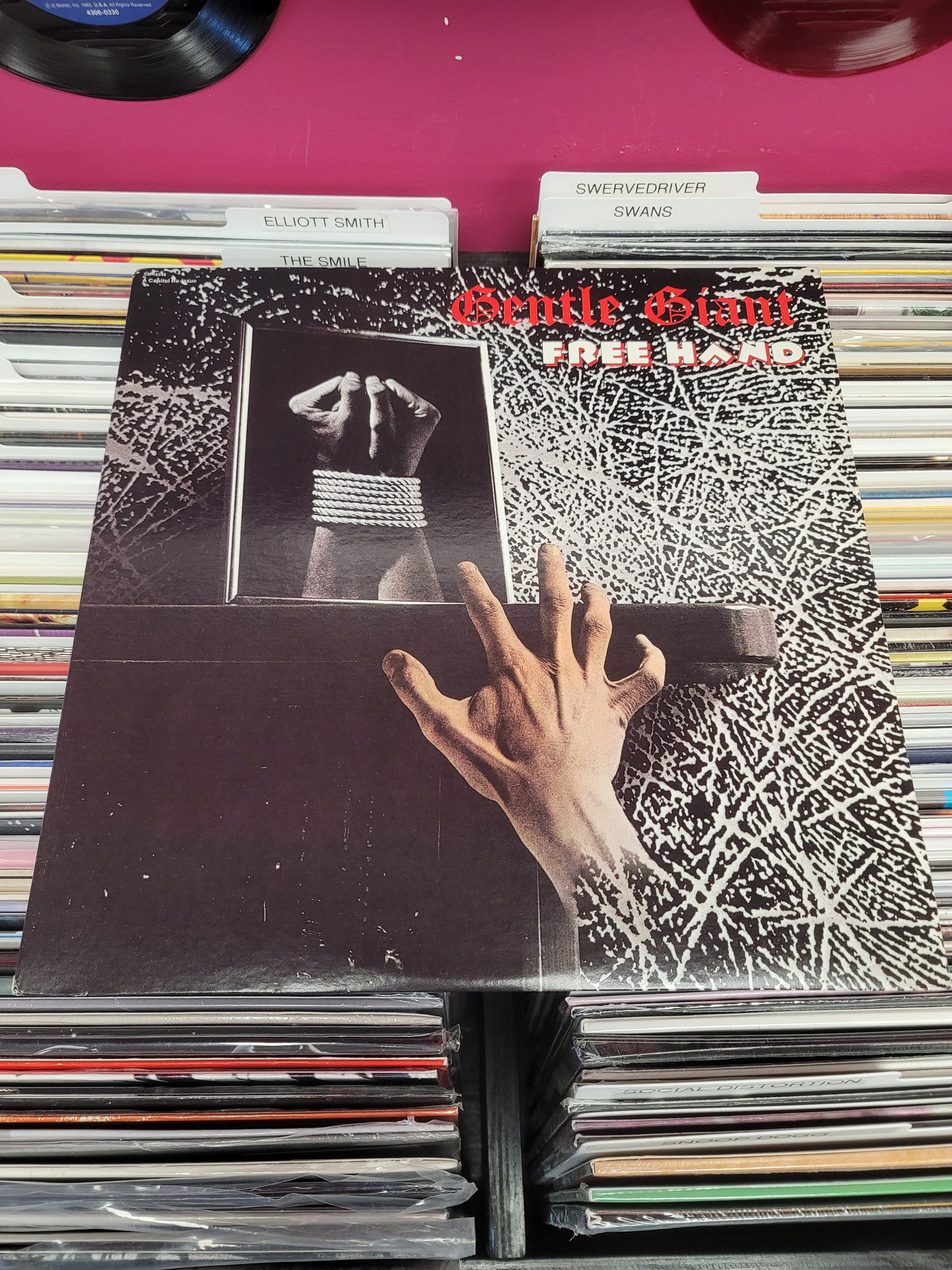 USED: Gentle Giant - Free Hand LP vinyl record