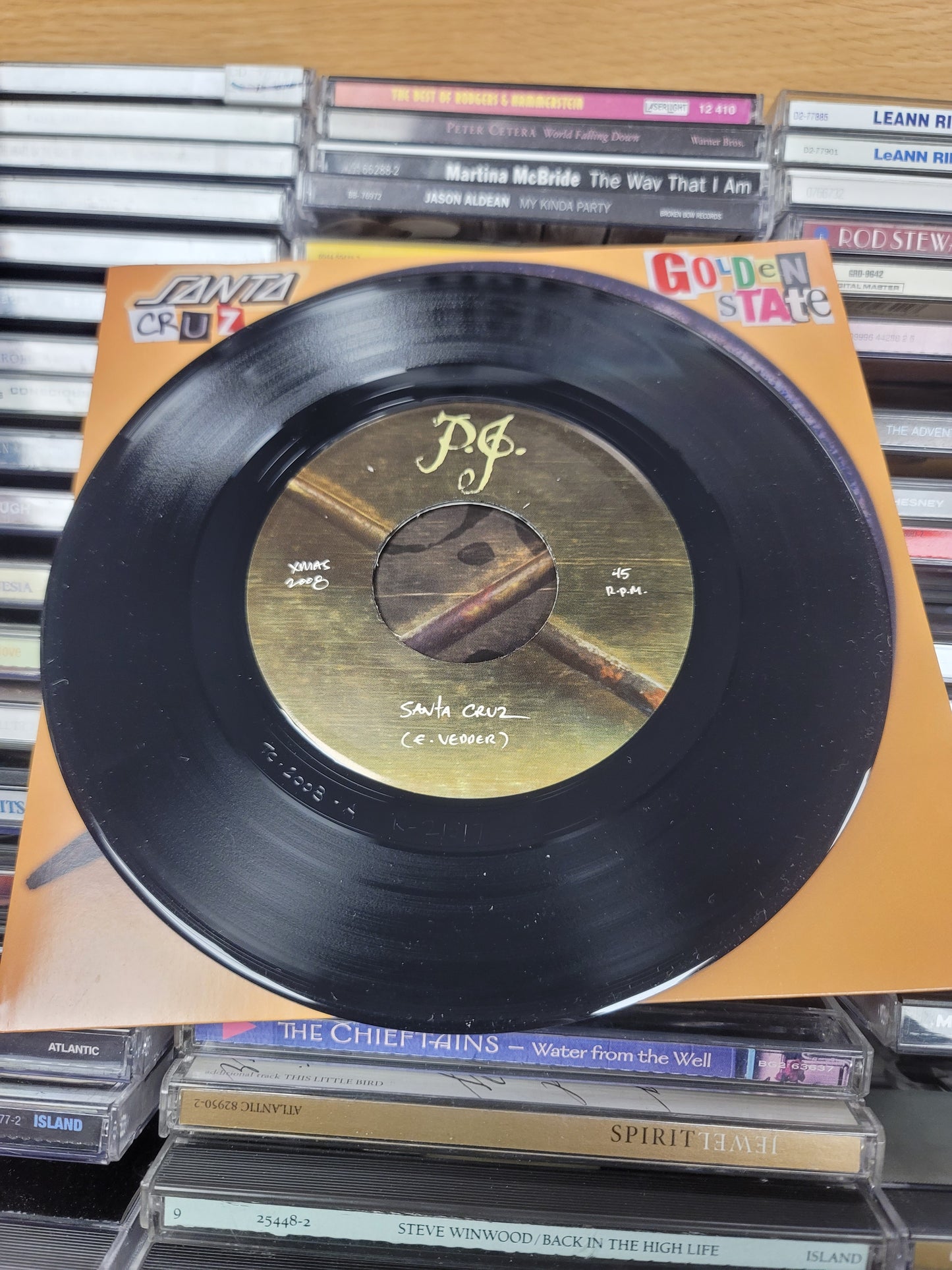 USED: Pearl Jam - 2008 Ten Club Holiday 7" single