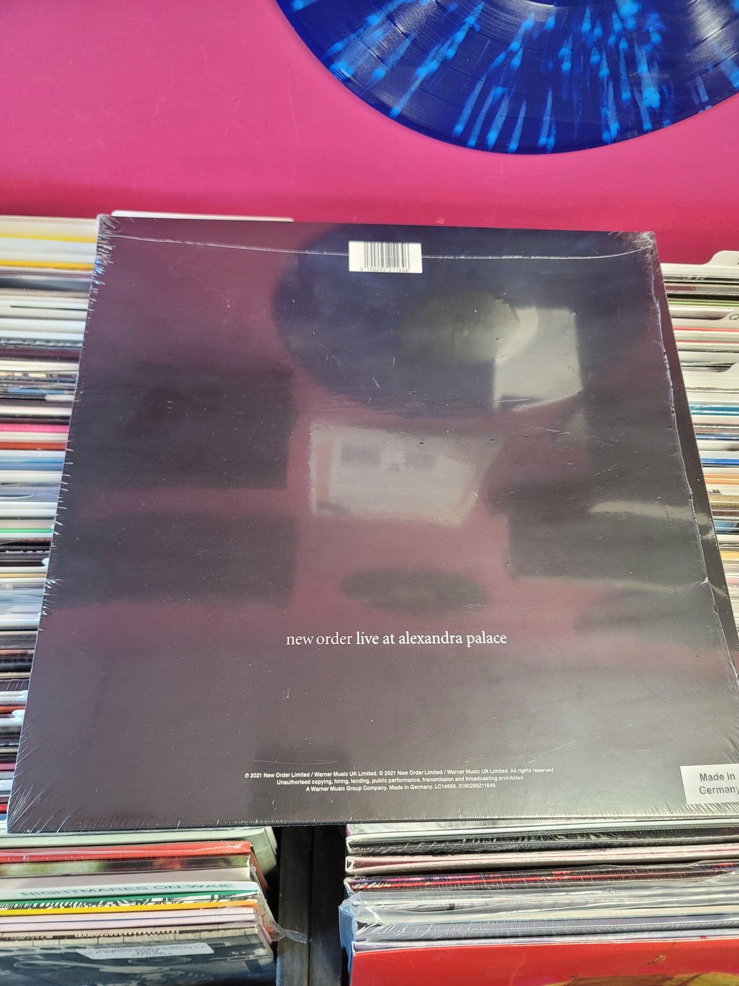 USED: New Order - Education Entertainment Recreation LP triple vinyl record set