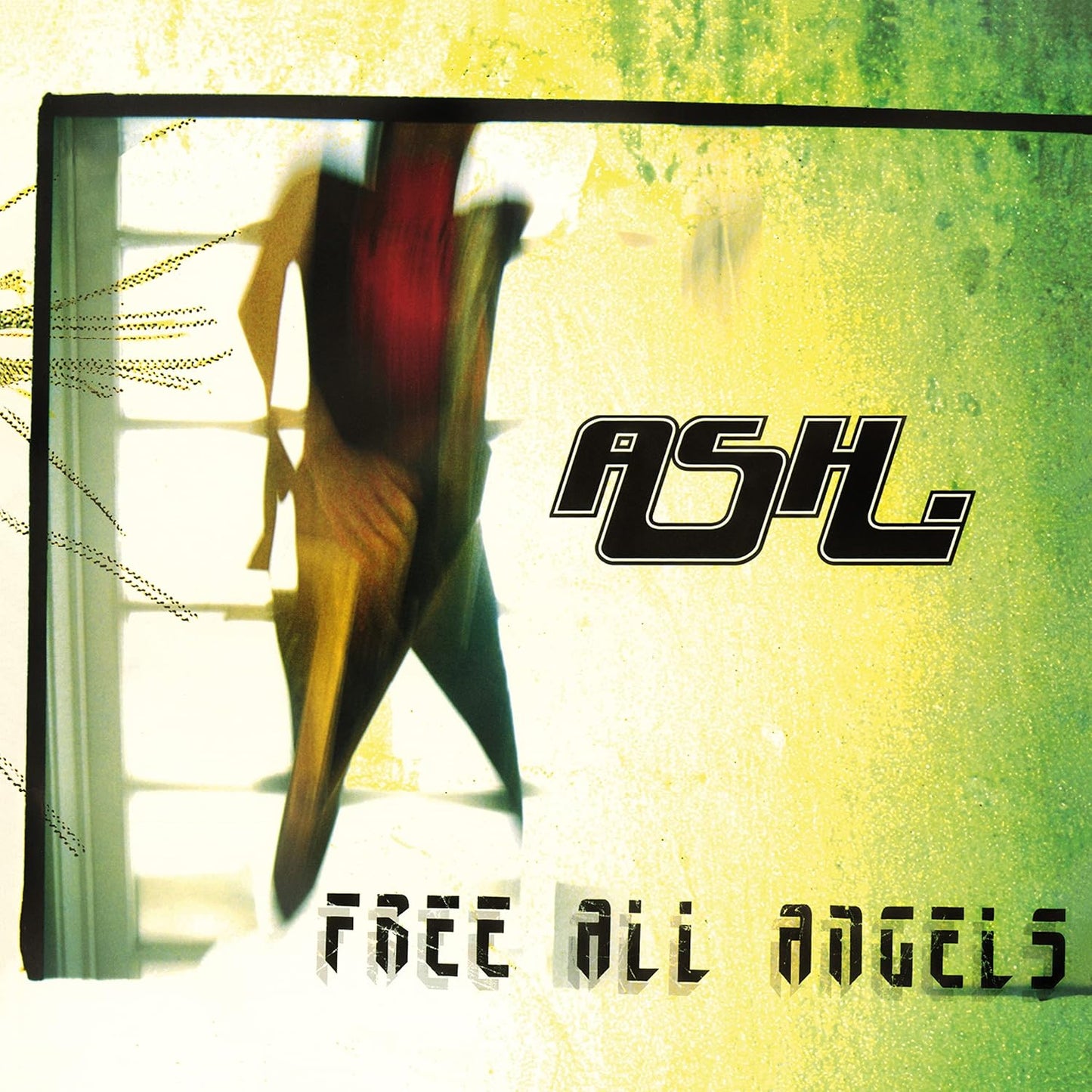ASH - Free All Angels LP vinyl record (splatter vinyl)