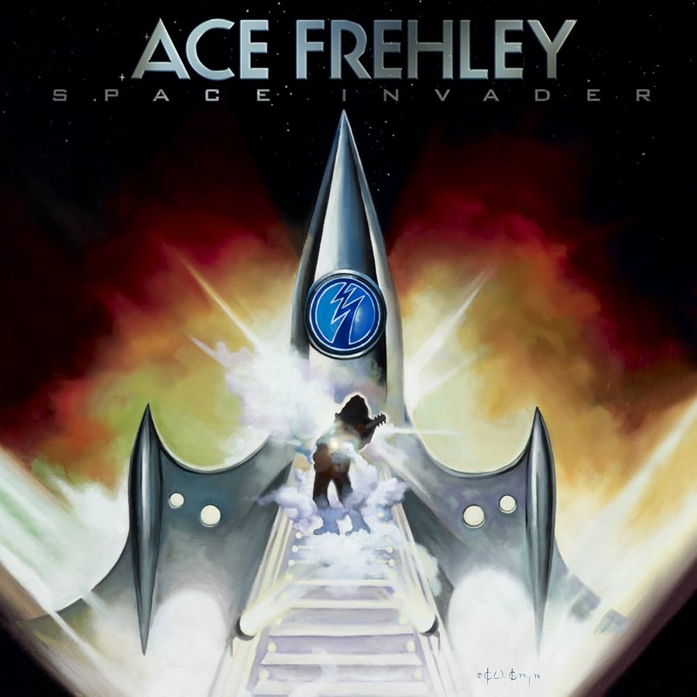 Ace Frehley - Space Invader LP record (clear/tangerine vinyl)