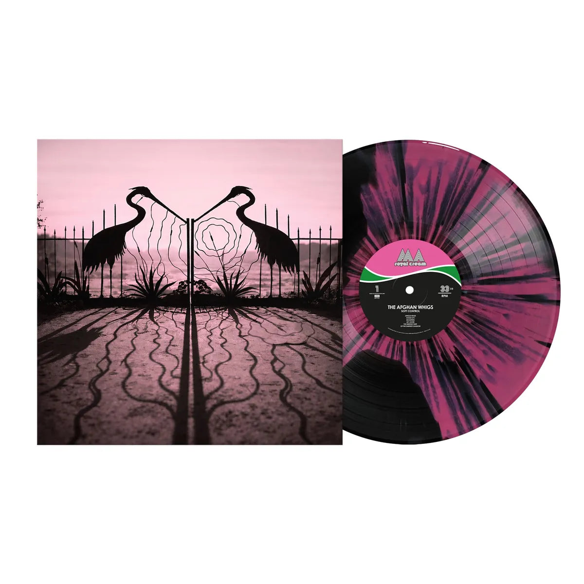 Afghan Whigs - Soft Control LP record (pink / black vinyl)