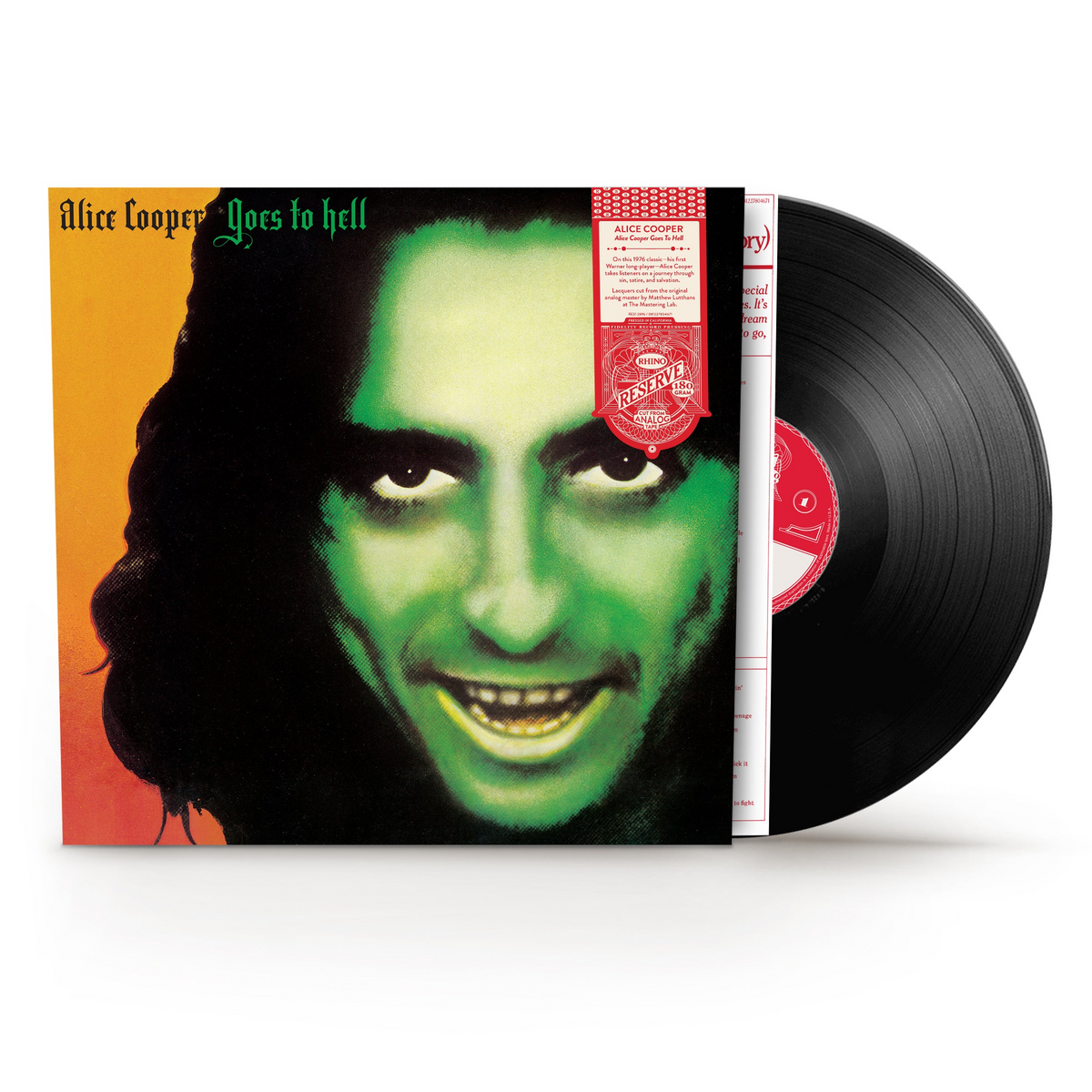 PREORDER (10/30/26): Alice Cooper - Goes To Hell LP vinyl record (Rhino Reserve, Rocktober 2026)