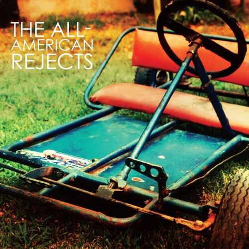 All-American Rejects - self-titled LP record (green vinyl) w/ bonus 7"