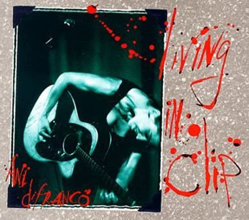 Ani Difranco - Living in Clip 3xLP 180g red smoke vinyl record