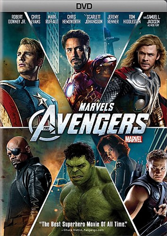 USED: The Avengers DVD