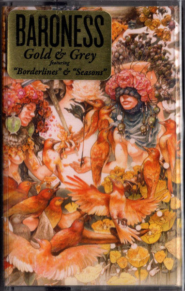 Baroness - Gold and Grey cassette tape