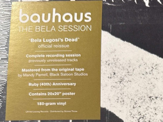 Bauhaus - The Bela Session 12" EP 180g vinyl record