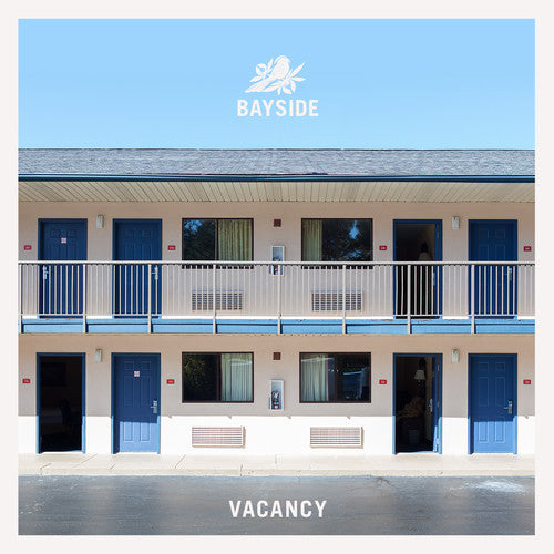 Bayside - Vacancy LP black in cloudy clear vinyl record