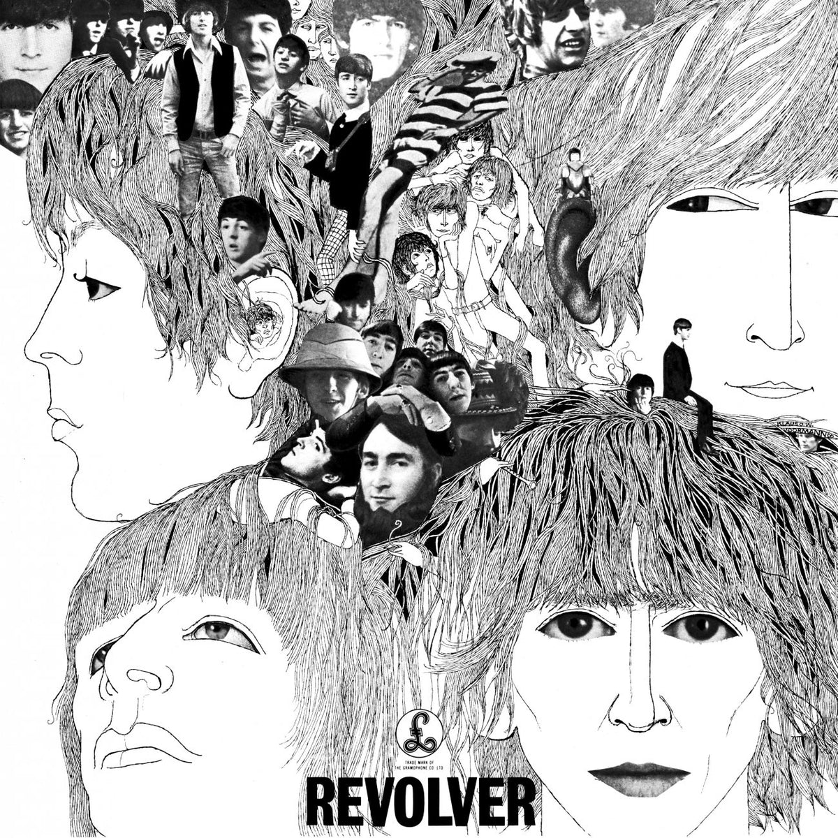 The Beatles - Revolver LP vinyl record