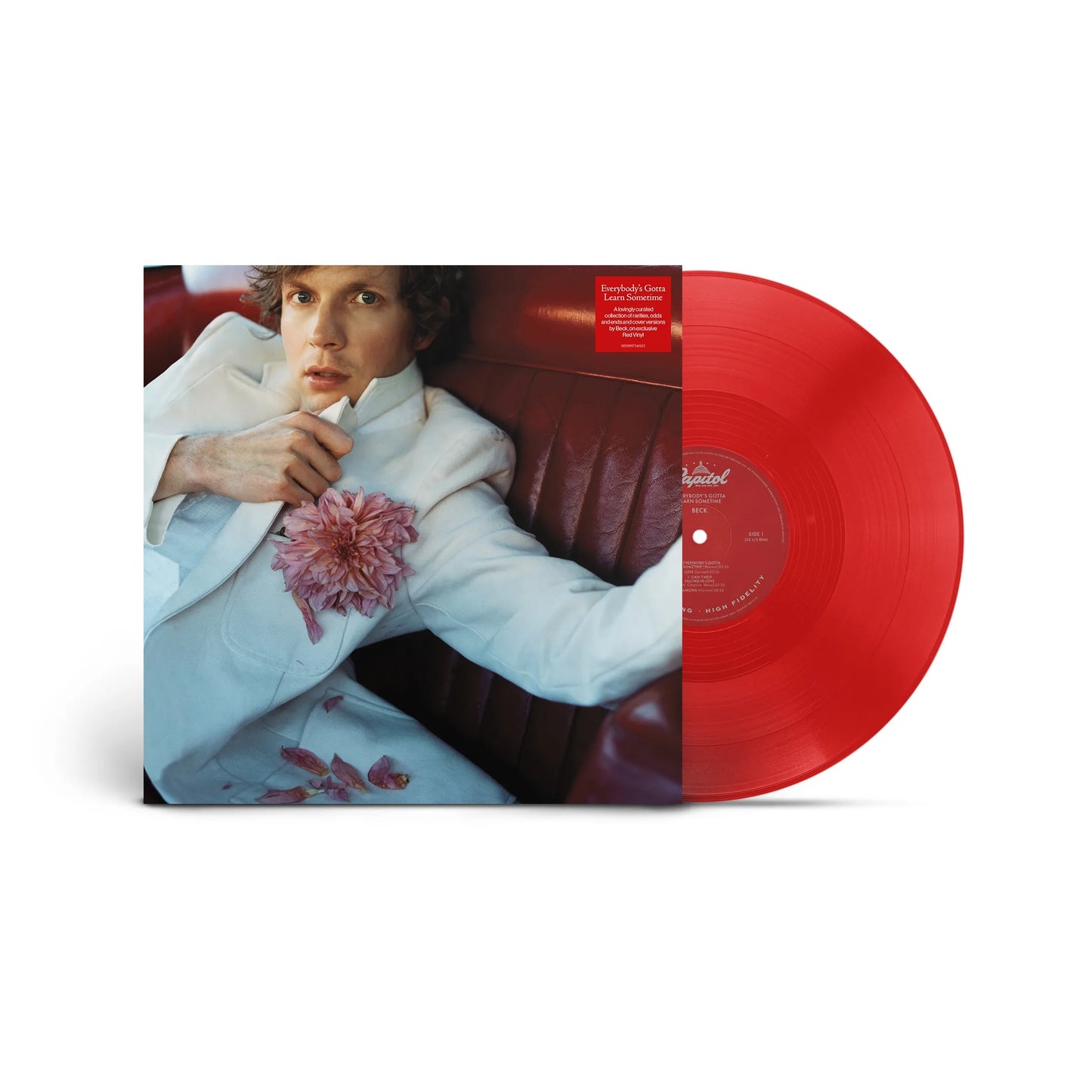 Beck - Everybody's Gotta Learn Sometime LP record (red vinyl)