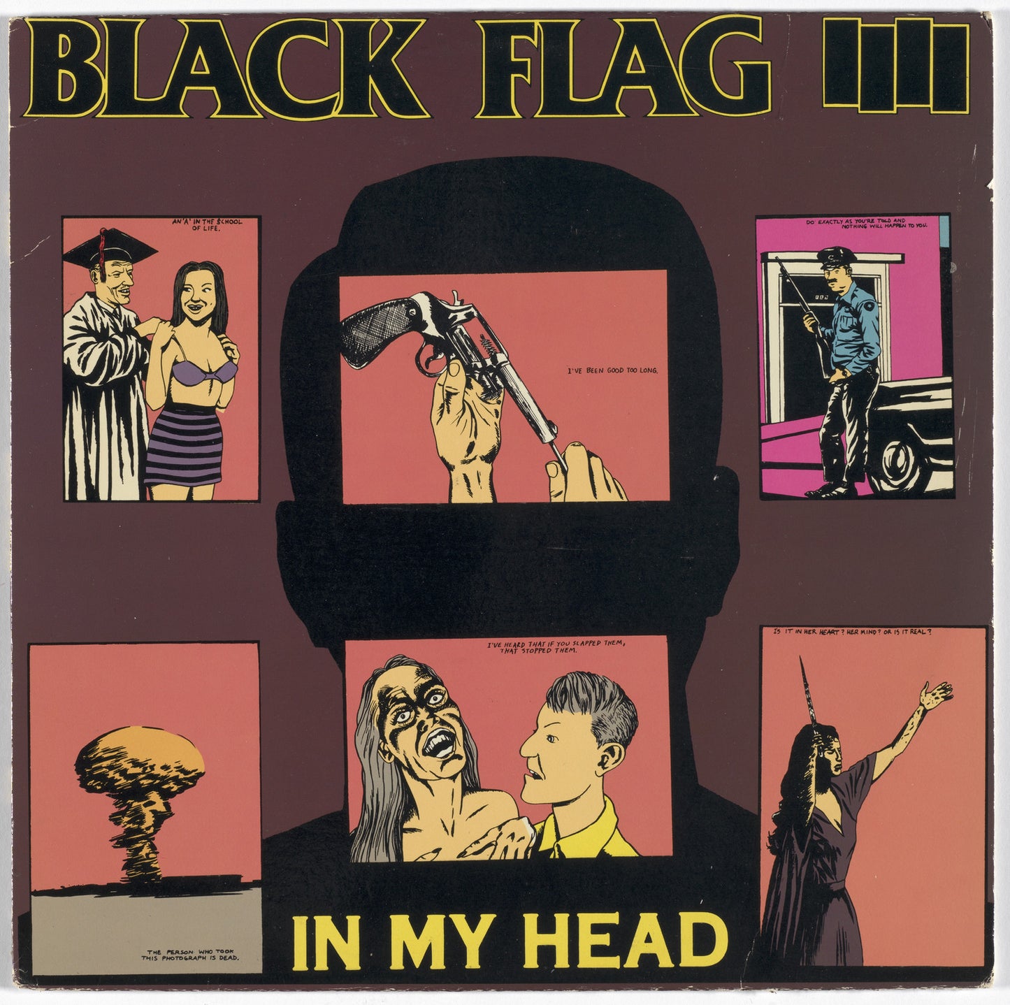 Black Flag - In My Head LP vinyl record