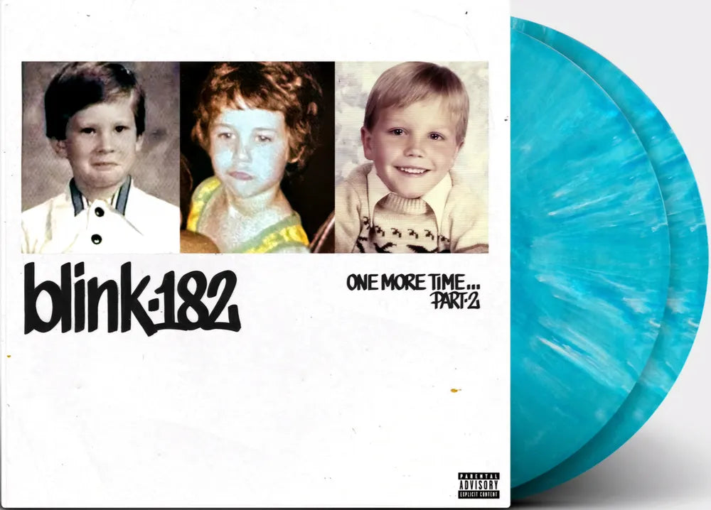 Blink-182 - One More Time... Part 2 LP record (blue vinyl)